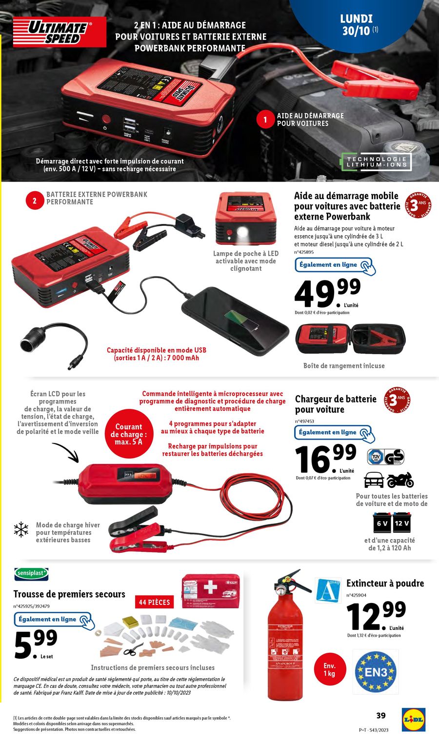 Catalogue Lidl 25 – 31 Octobre 2023 Page 39