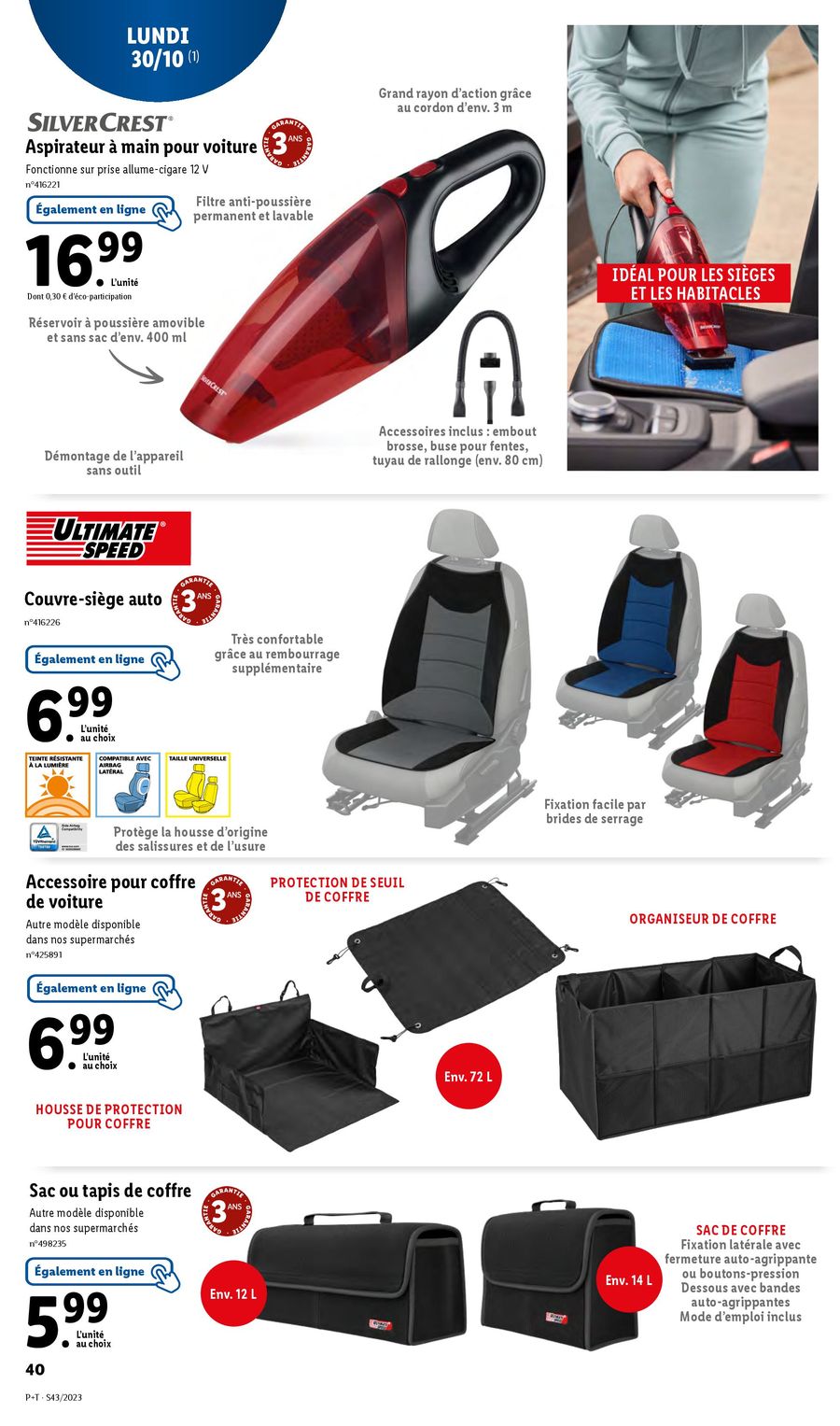 Catalogue Lidl 25 – 31 Octobre 2023 Page 40