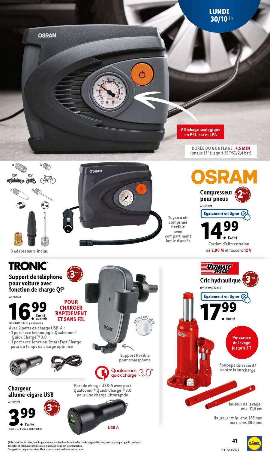 Catalogue Lidl 25 – 31 Octobre 2023 Page 41