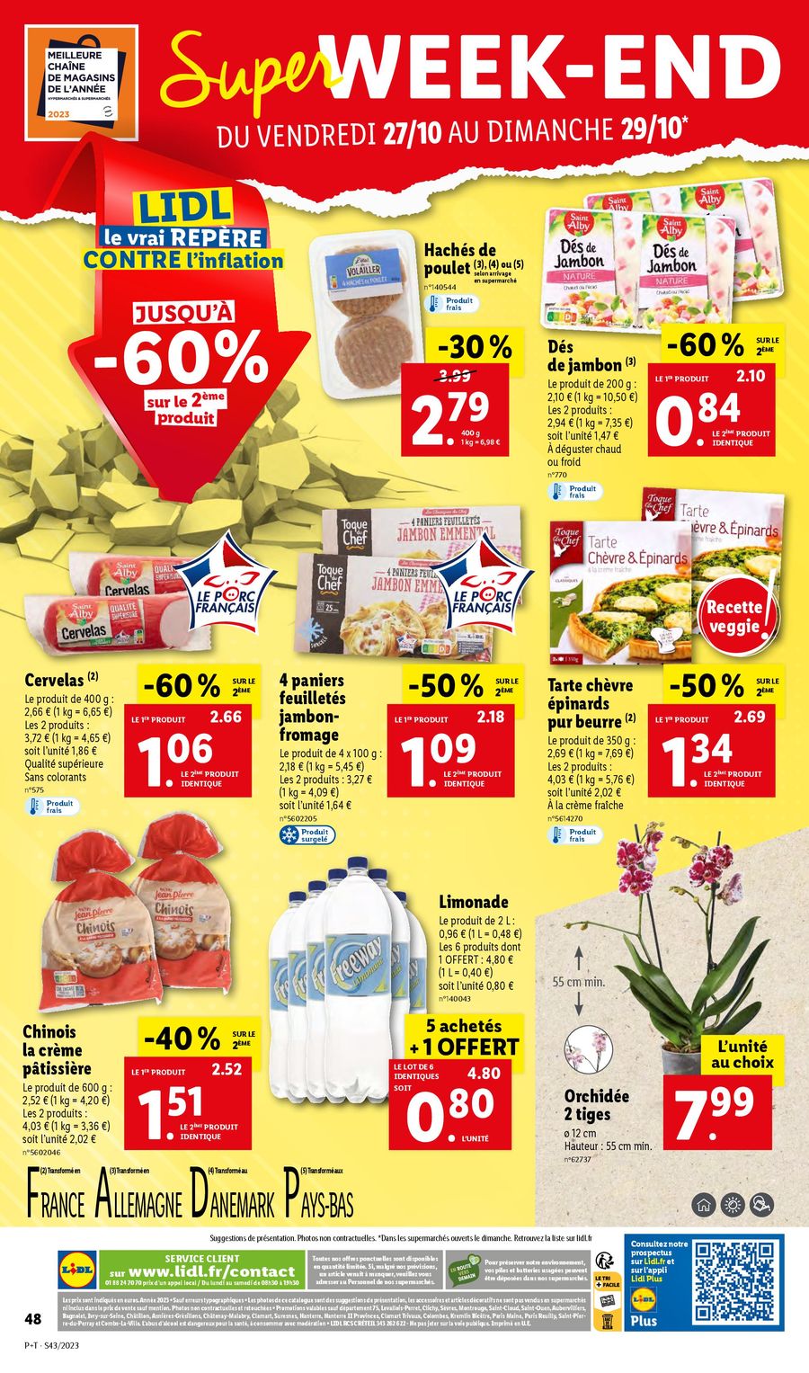 Catalogue Lidl 25 – 31 Octobre 2023 Page 48