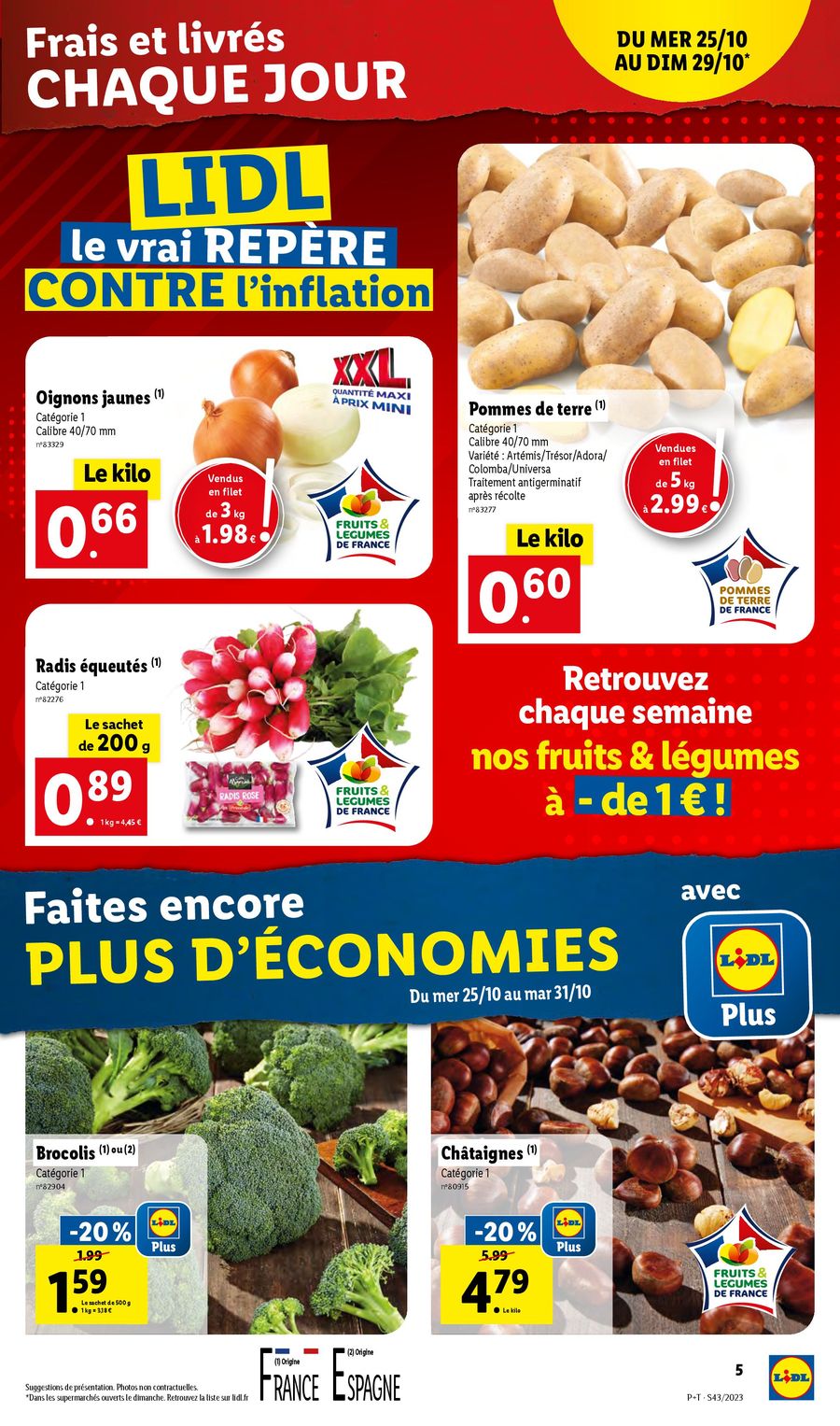 Catalogue Lidl 25 – 31 Octobre 2023 Page 5