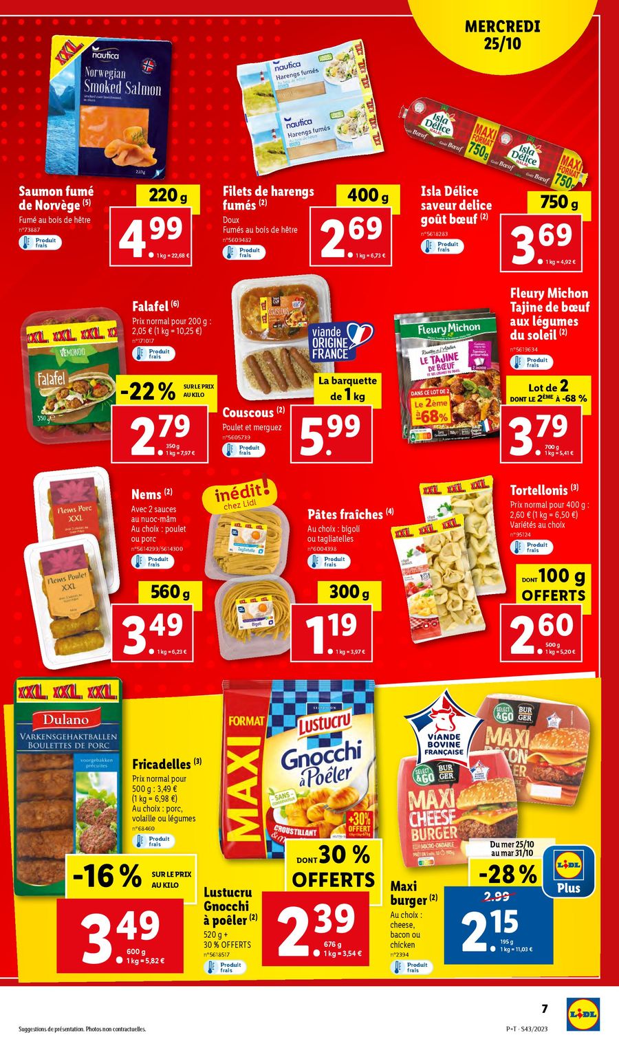 Catalogue Lidl 25 – 31 Octobre 2023 Page 7