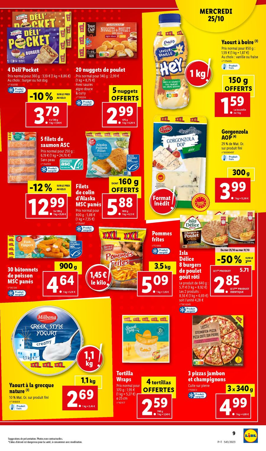 Catalogue Lidl 25 – 31 Octobre 2023 Page 9