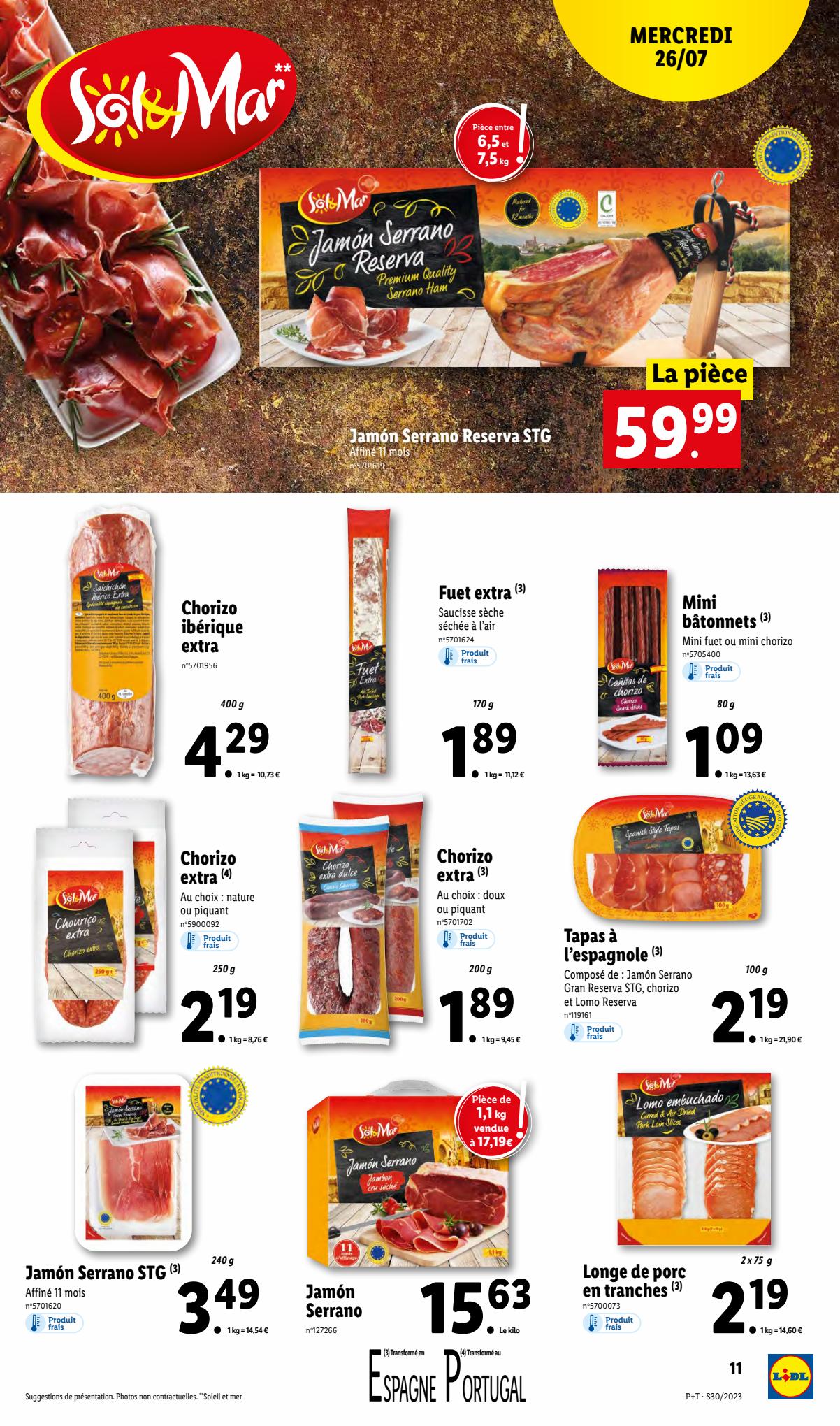 Catalogue Lidl 26 Juillet – 1 Août 2023 Page 11