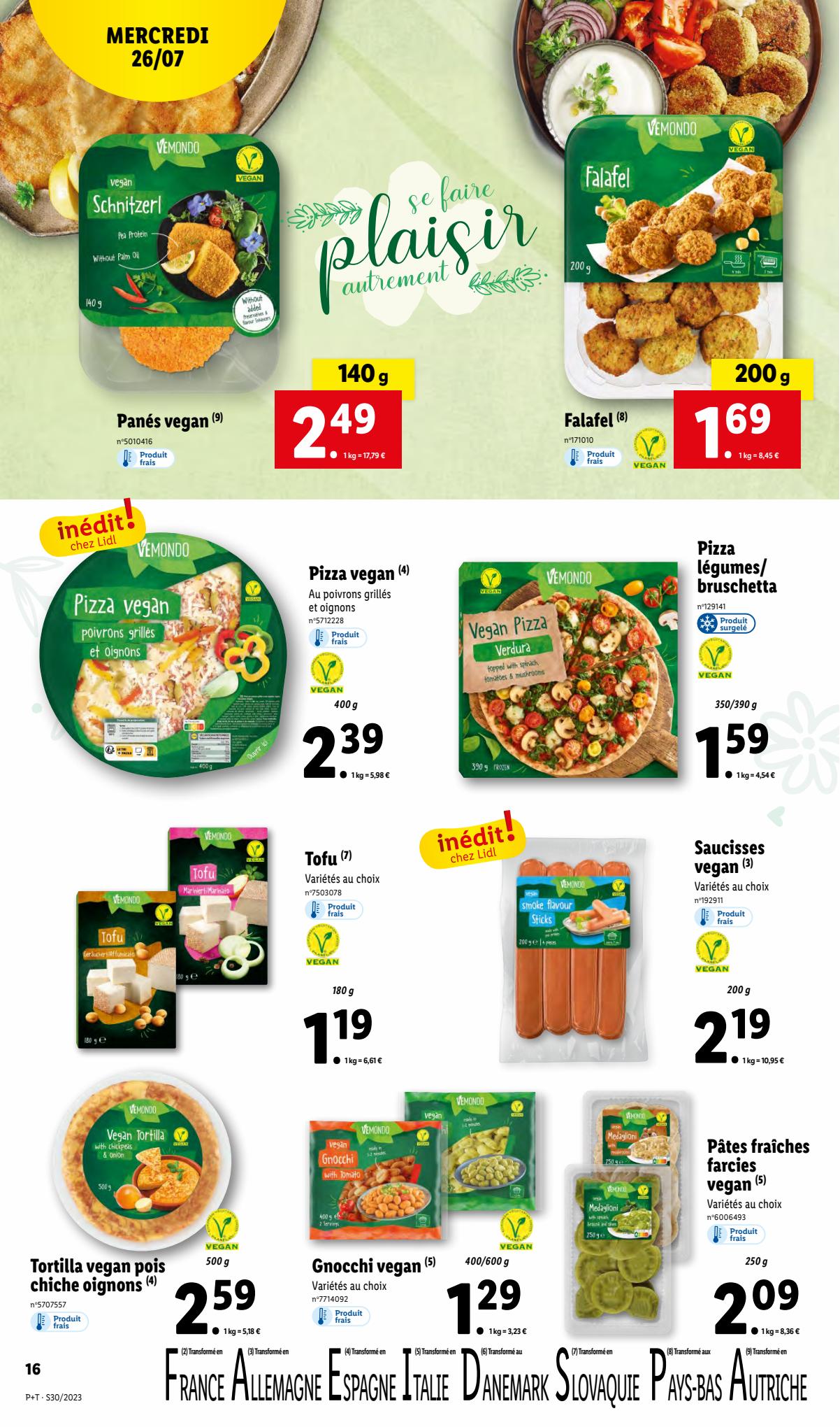 Catalogue Lidl 26 Juillet – 1 Août 2023 Page 16