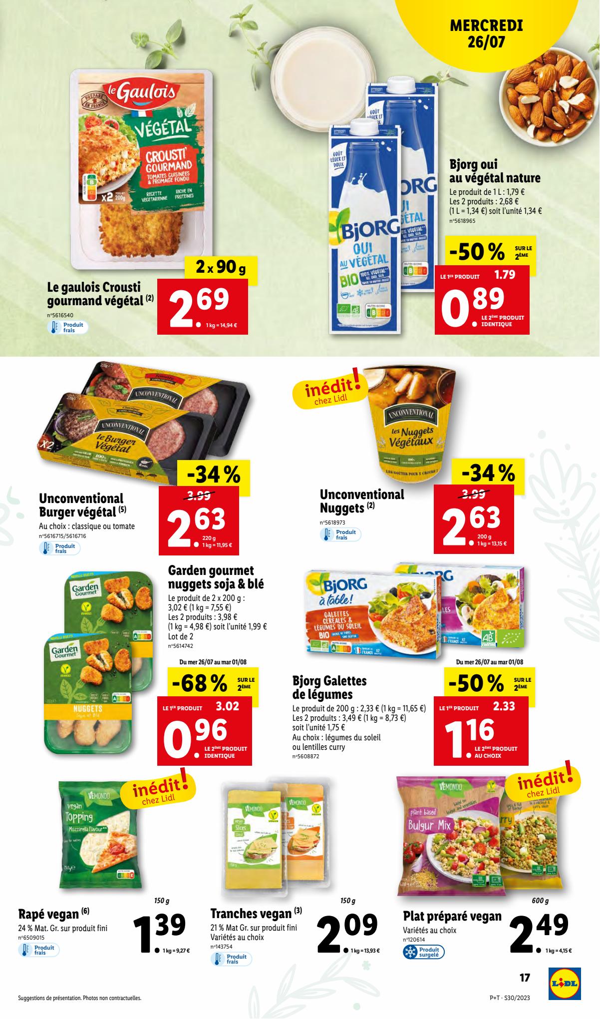 Catalogue Lidl 26 Juillet – 1 Août 2023 Page 17