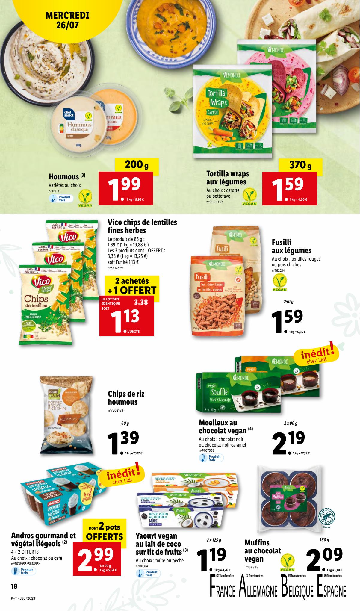 Catalogue Lidl 26 Juillet – 1 Août 2023 Page 18