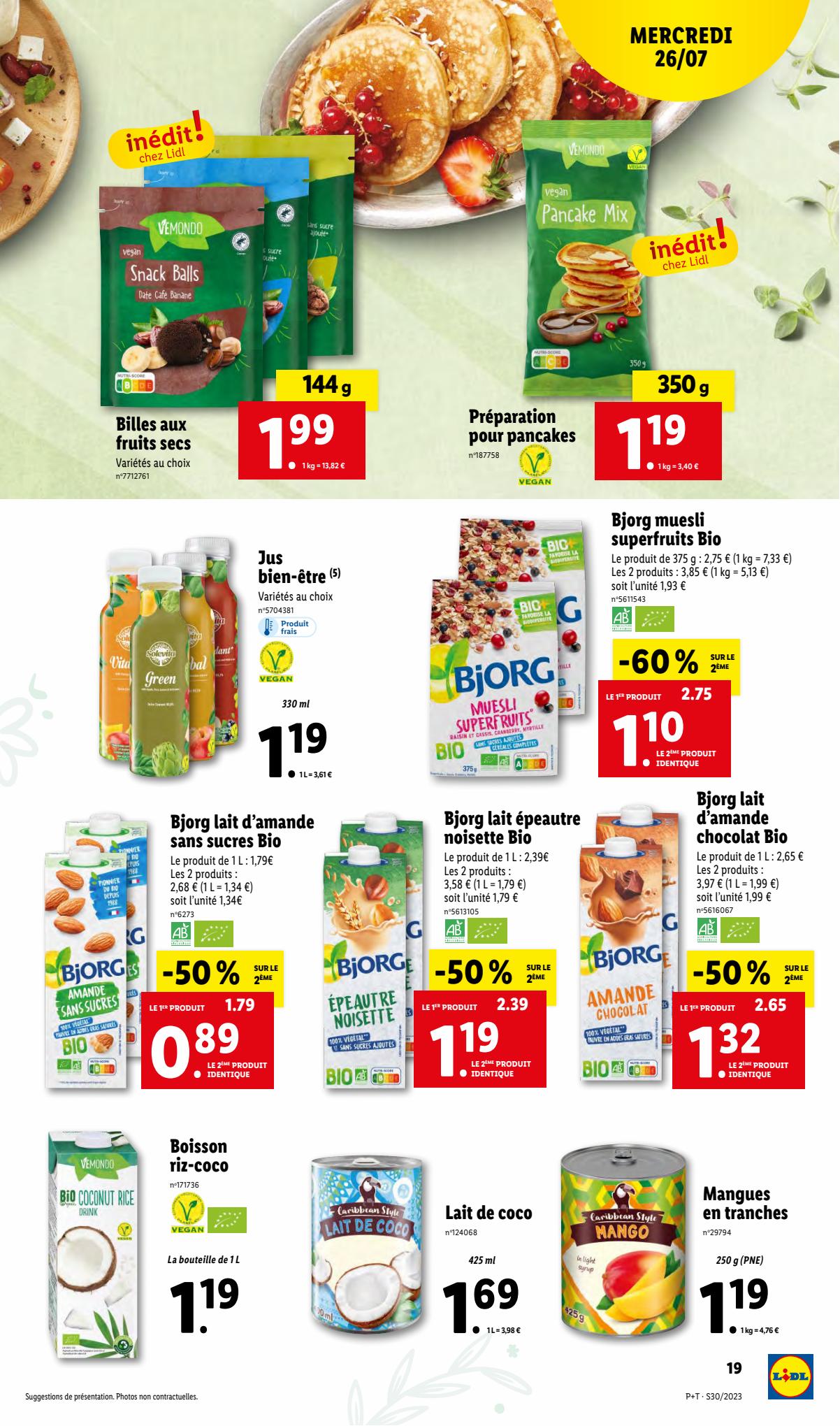 Catalogue Lidl 26 Juillet – 1 Août 2023 Page 19