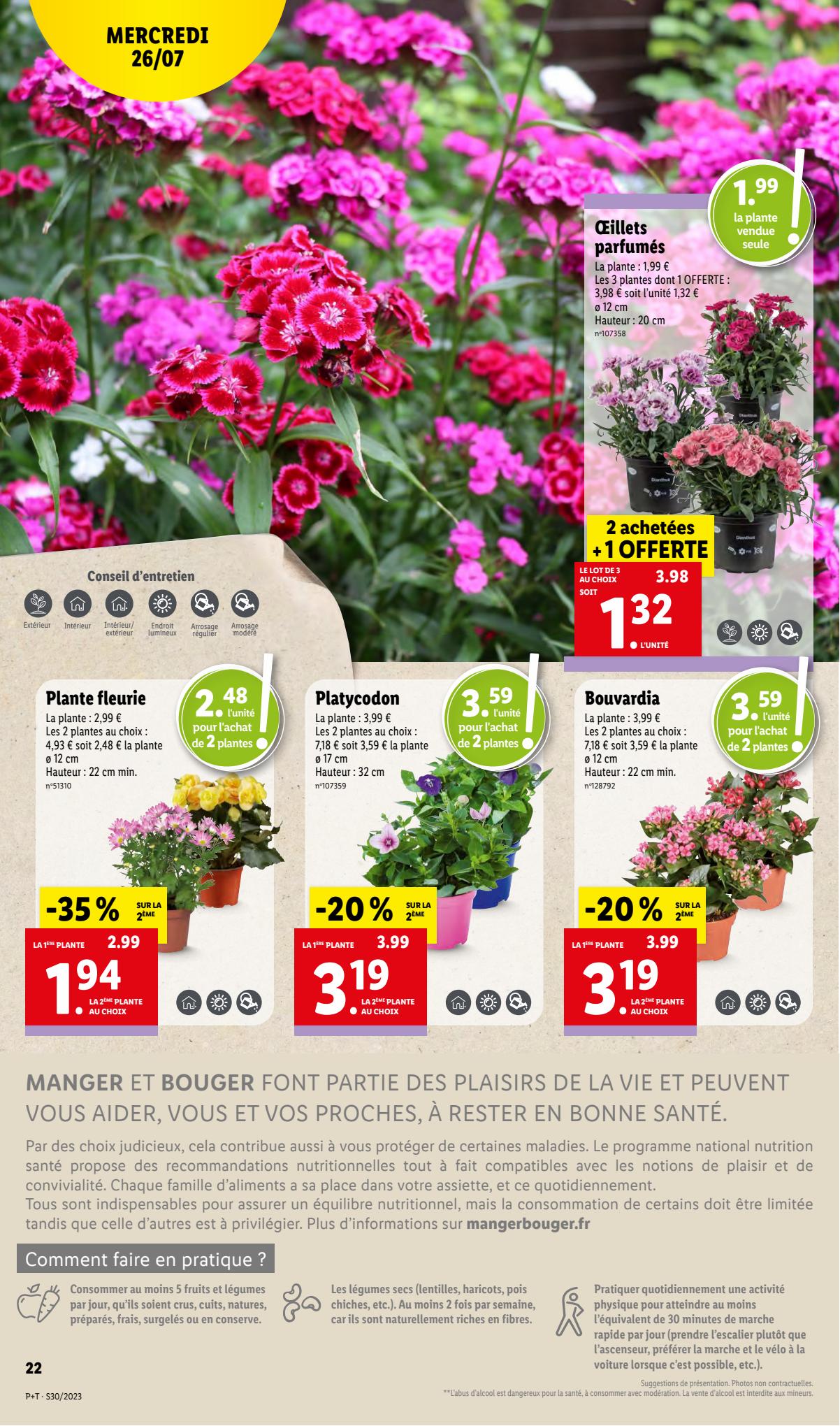 Catalogue Lidl 26 Juillet – 1 Août 2023 Page 22