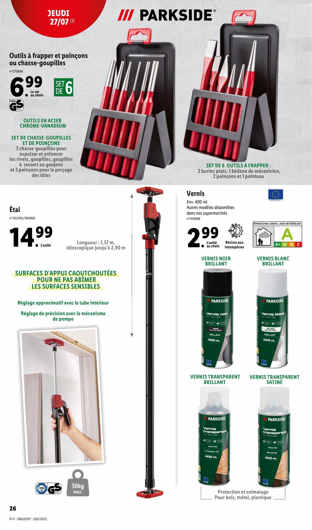 Catalogue Lidl 26 Juillet – 1 Août 2023 Page 30