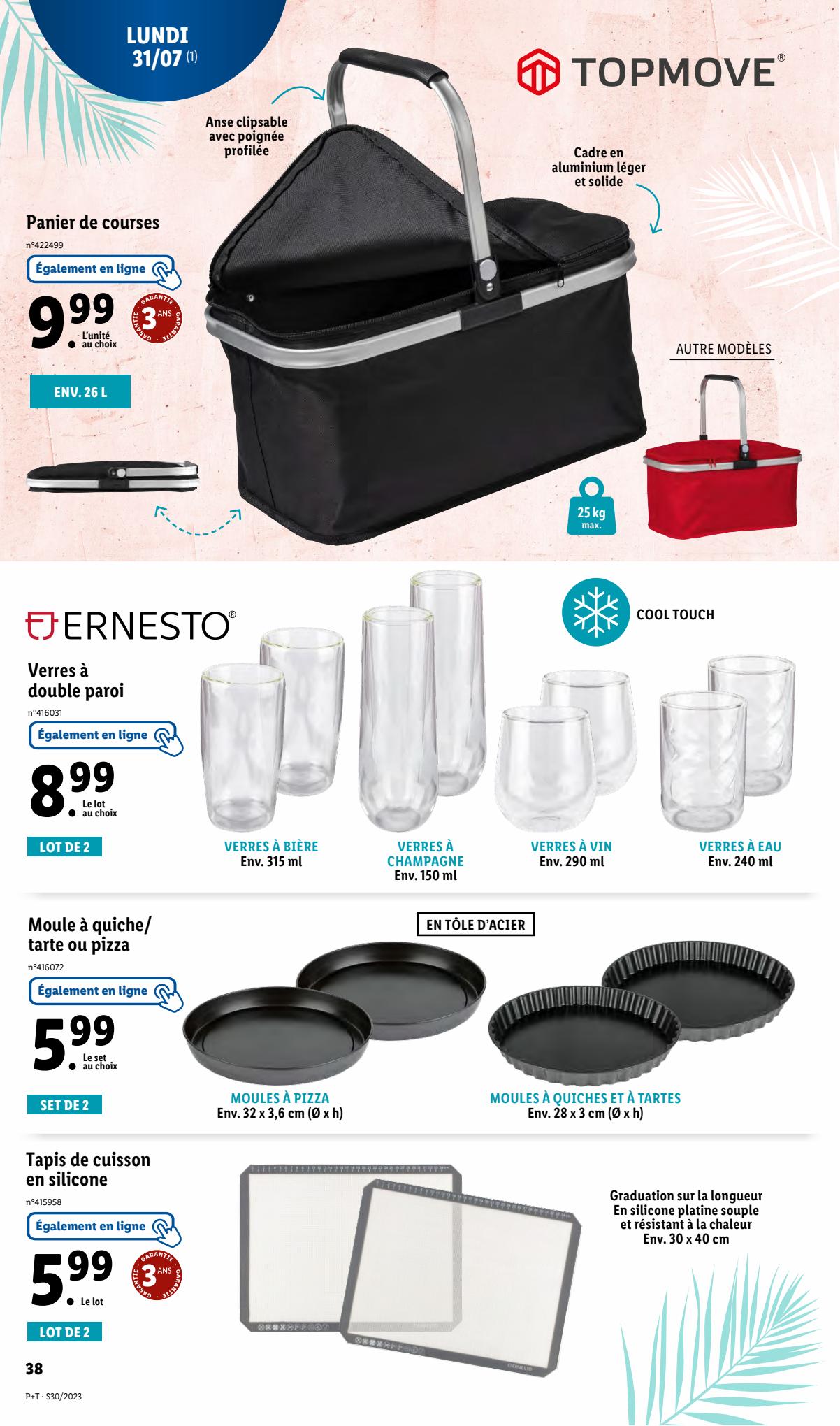 Catalogue Lidl 26 Juillet – 1 Août 2023 Page 42