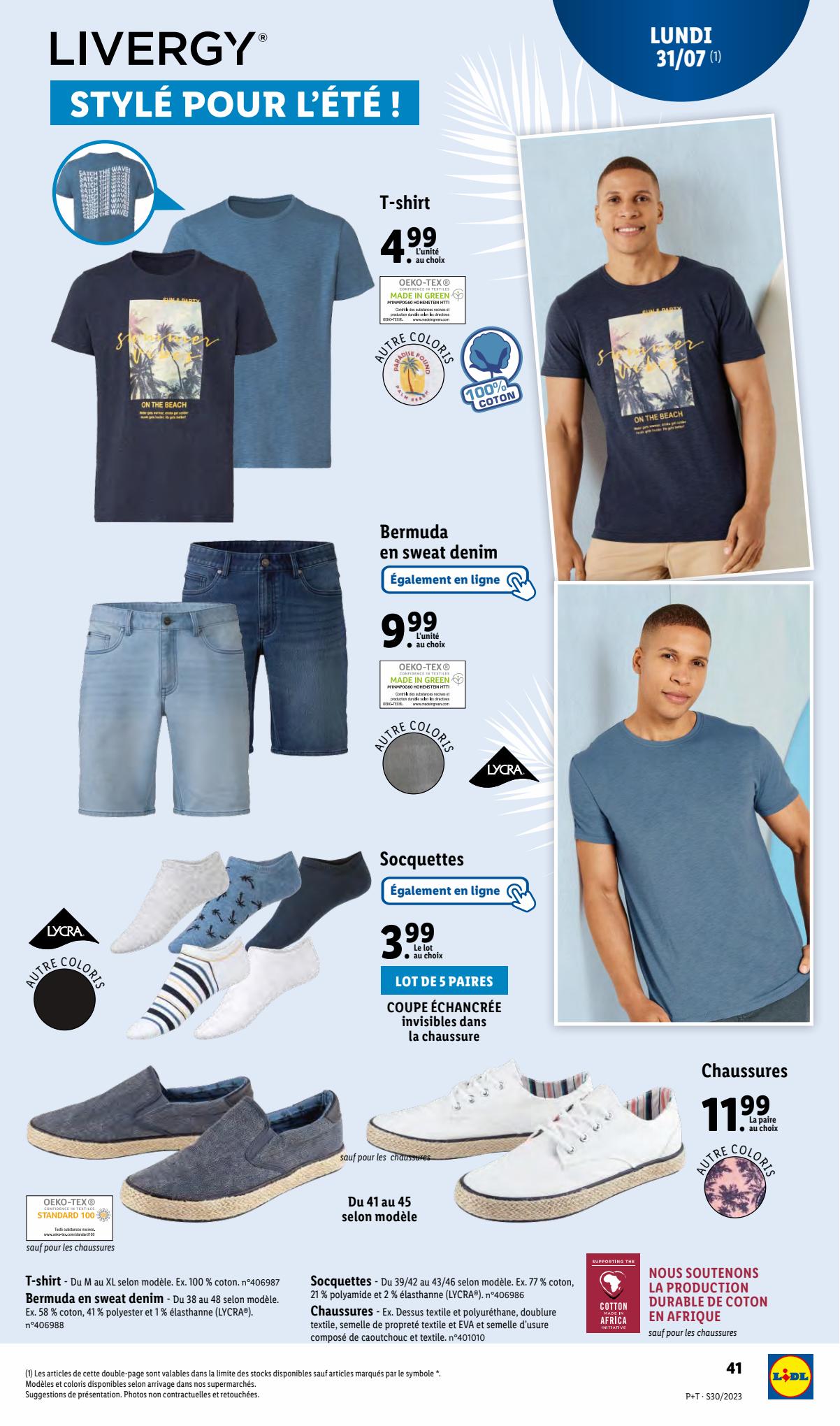 Catalogue Lidl 26 Juillet – 1 Août 2023 Page 45