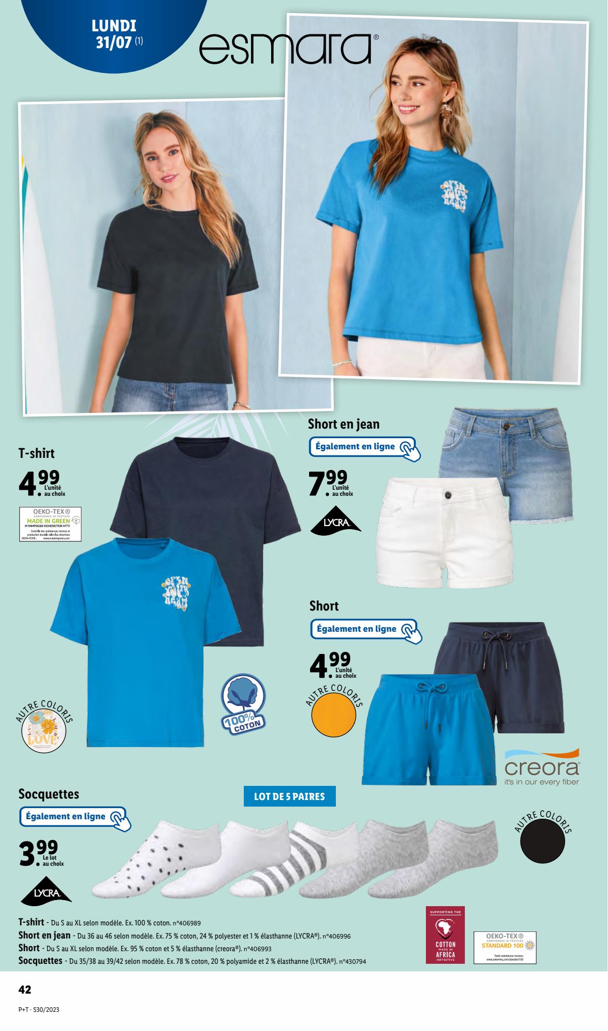 Catalogue Lidl 26 Juillet – 1 Août 2023 Page 46