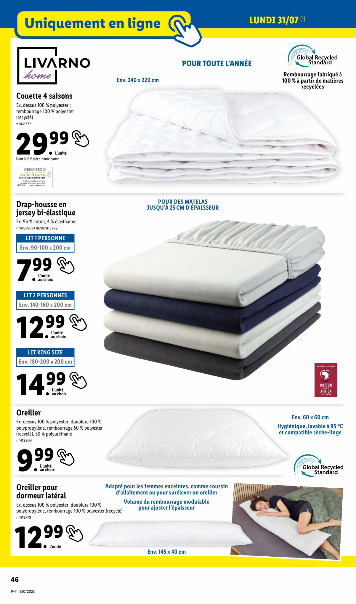 Catalogue Lidl 26 Juillet – 1 Août 2023 Page 50