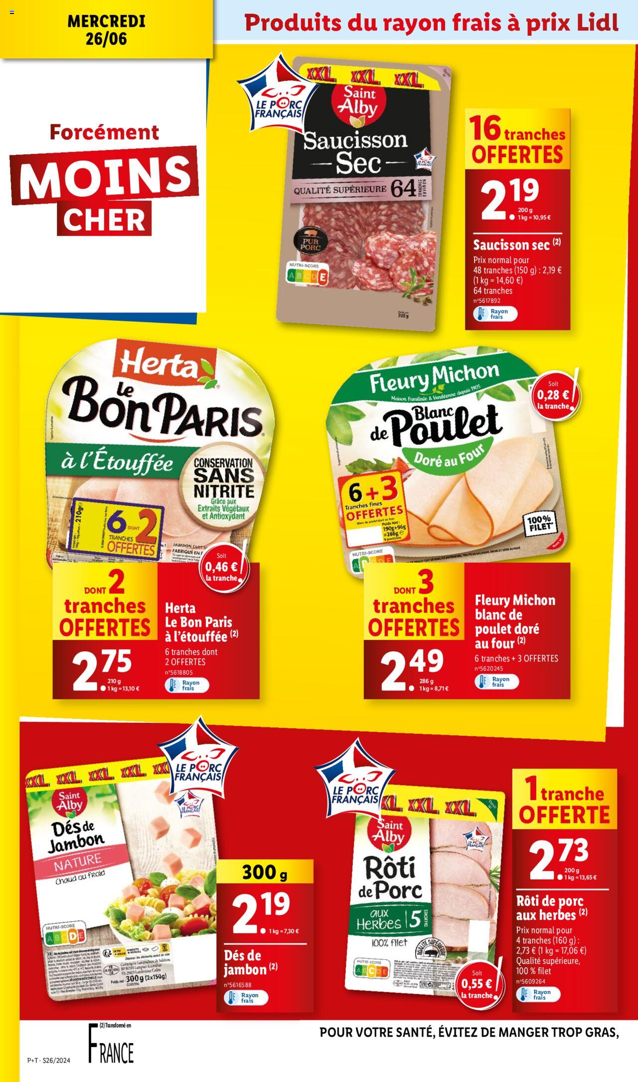 Catalogue Lidl 26 Juin – 2 Juillet 2024 Page 10