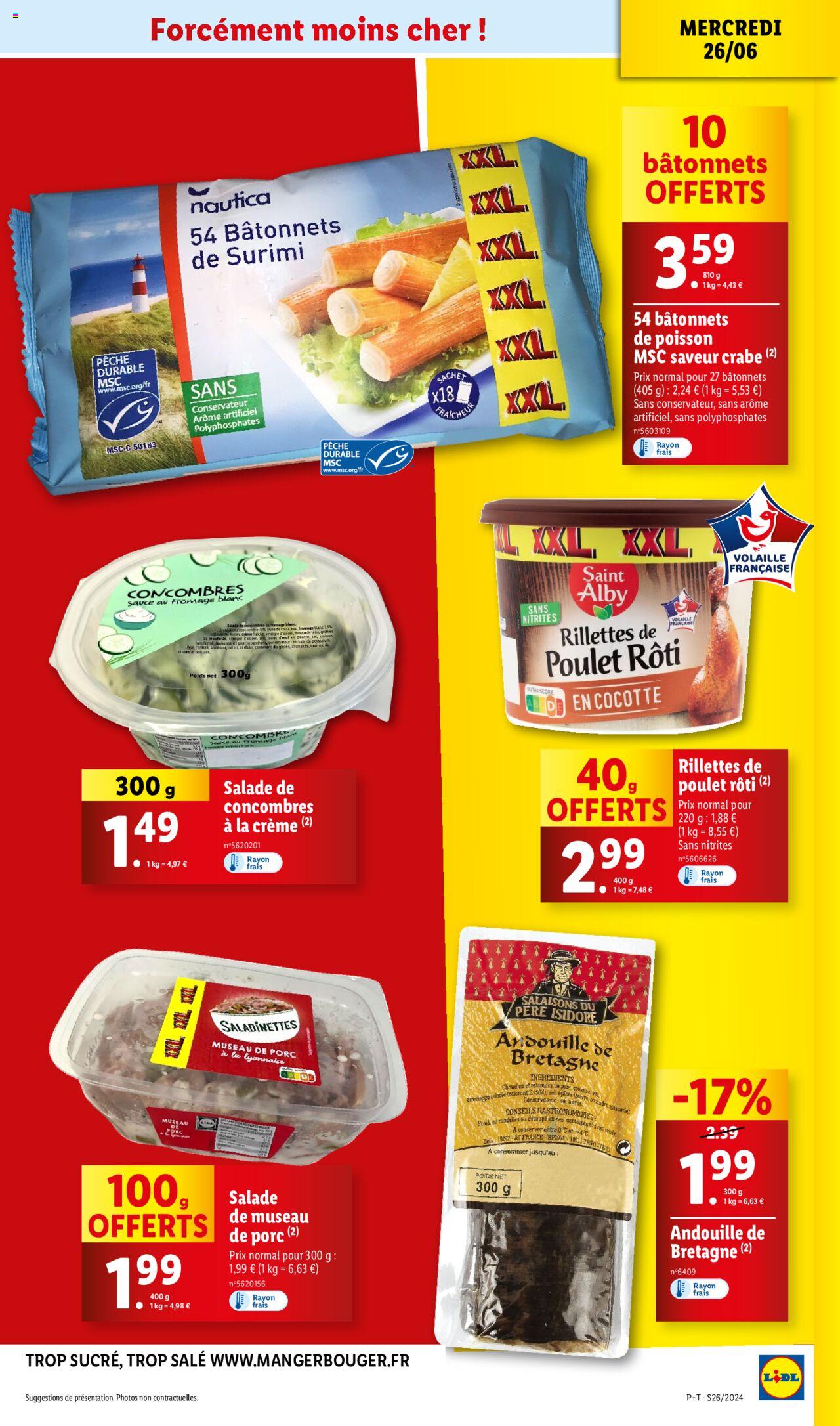Catalogue Lidl 26 Juin – 2 Juillet 2024 Page 11