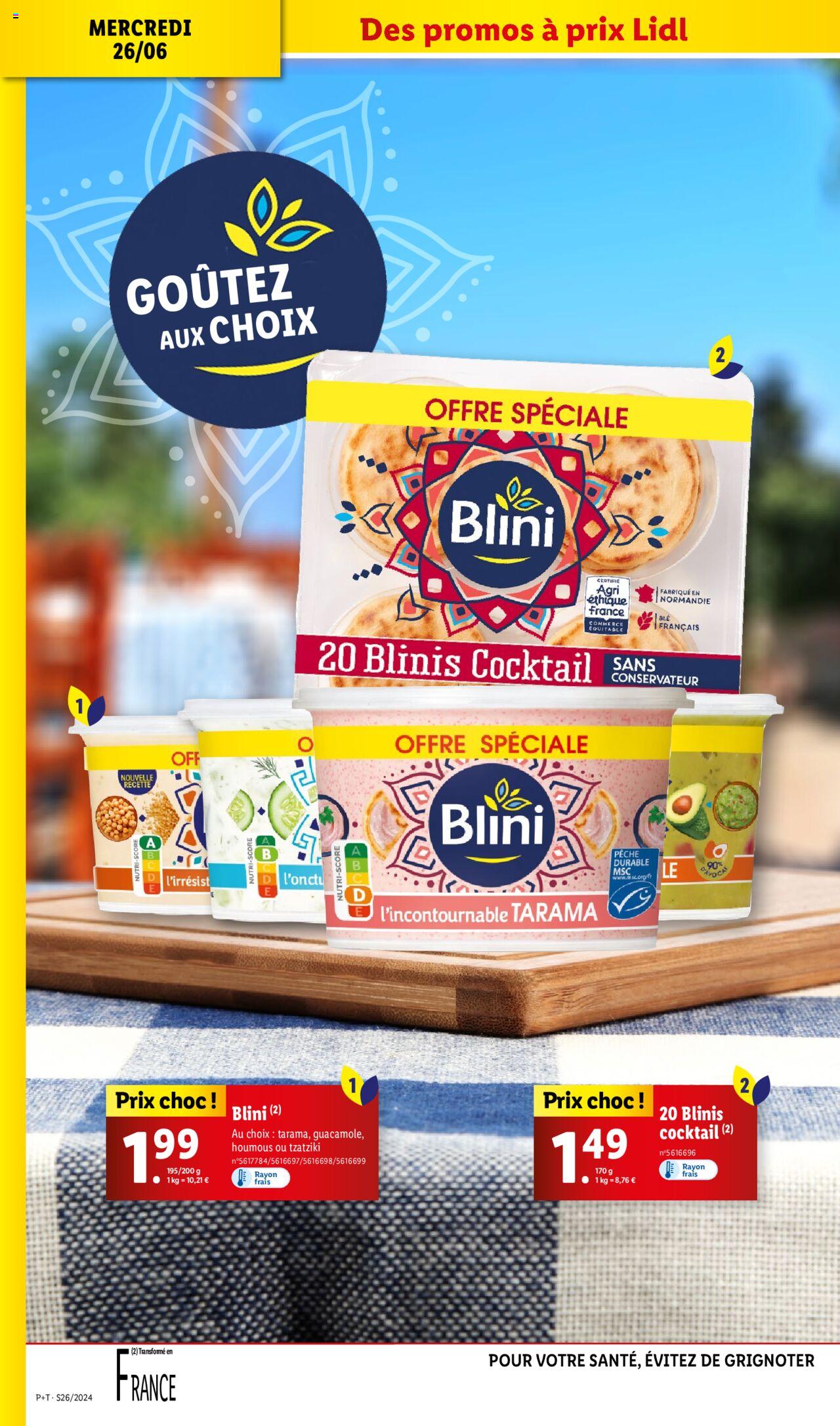 Catalogue Lidl 26 Juin – 2 Juillet 2024 Page 12