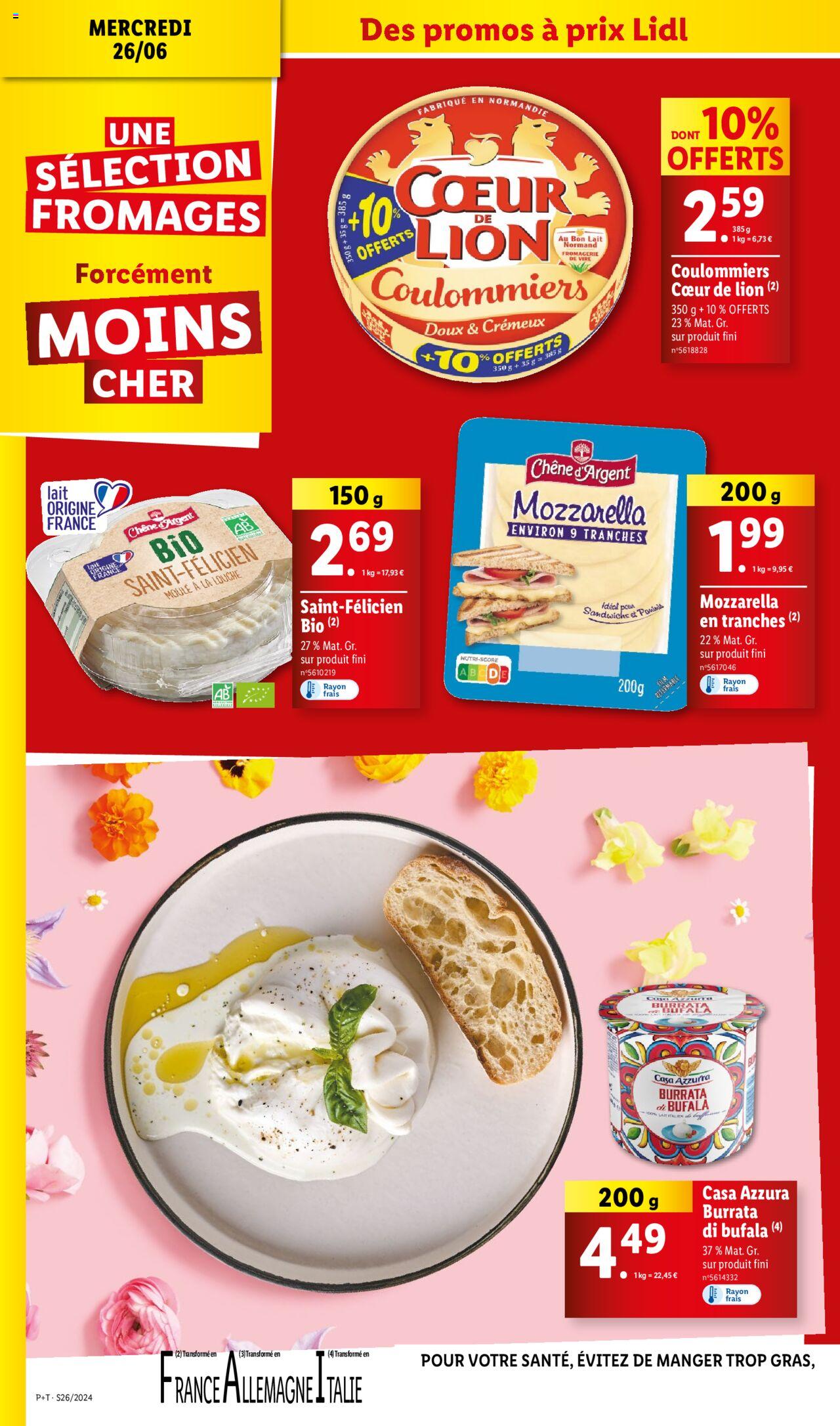 Catalogue Lidl 26 Juin – 2 Juillet 2024 Page 14