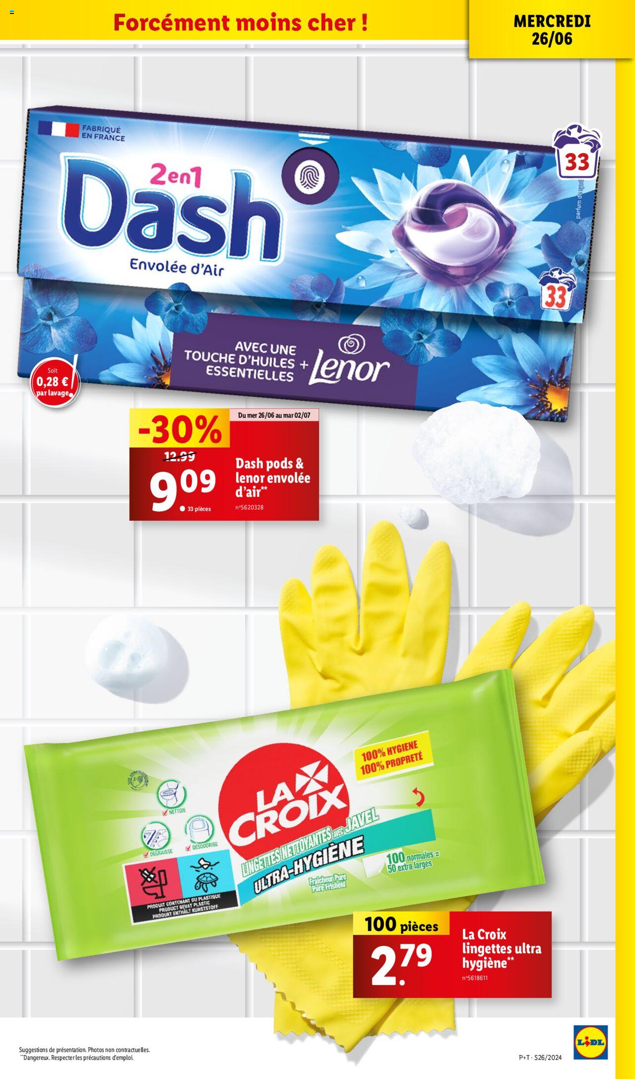 Catalogue Lidl 26 Juin – 2 Juillet 2024 Page 23