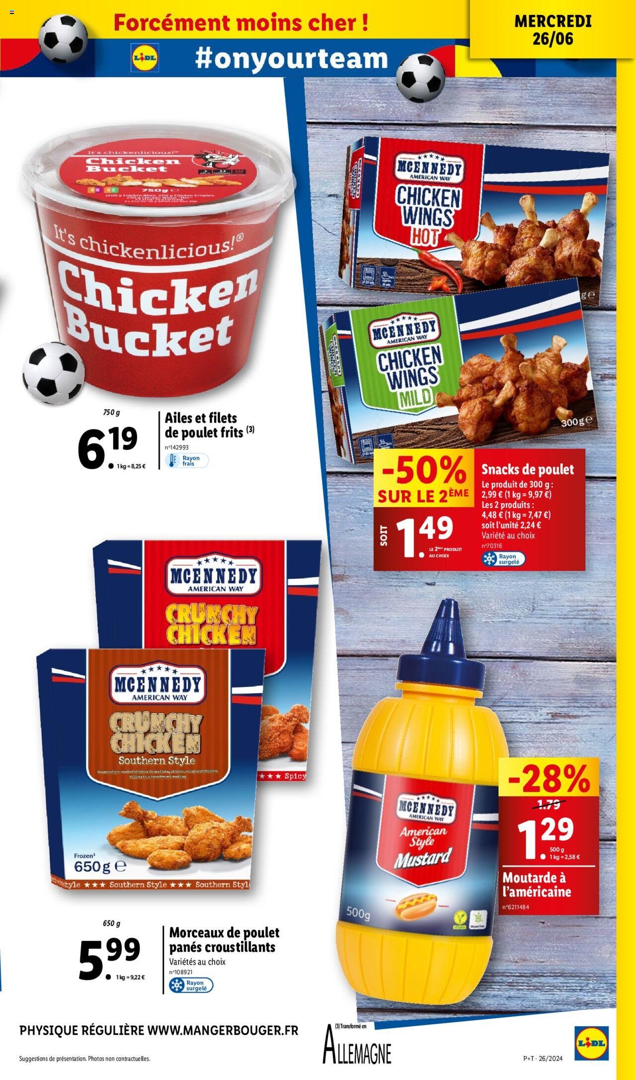 Catalogue Lidl 26 Juin – 2 Juillet 2024 Page 25