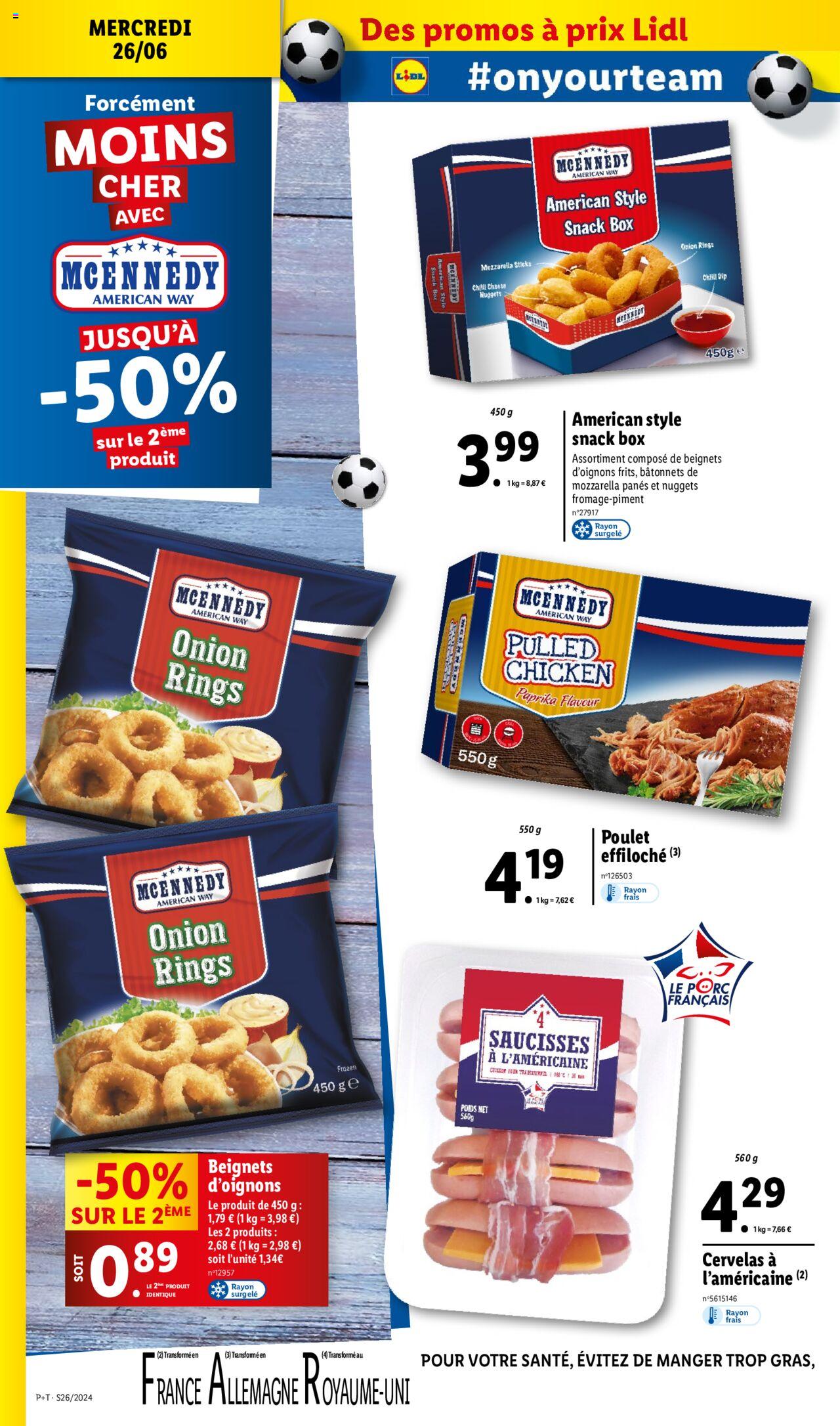 Catalogue Lidl 26 Juin – 2 Juillet 2024 Page 26