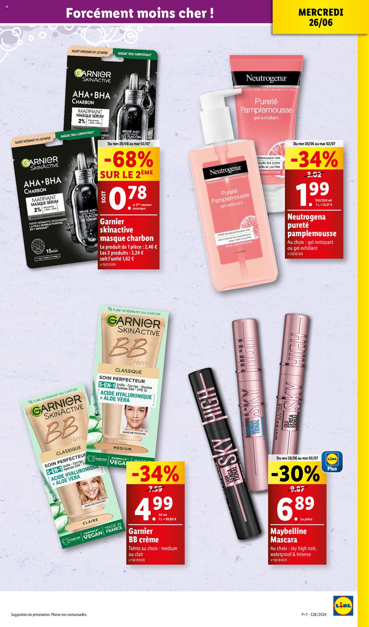 Catalogue Lidl 26 Juin – 2 Juillet 2024 Page 39