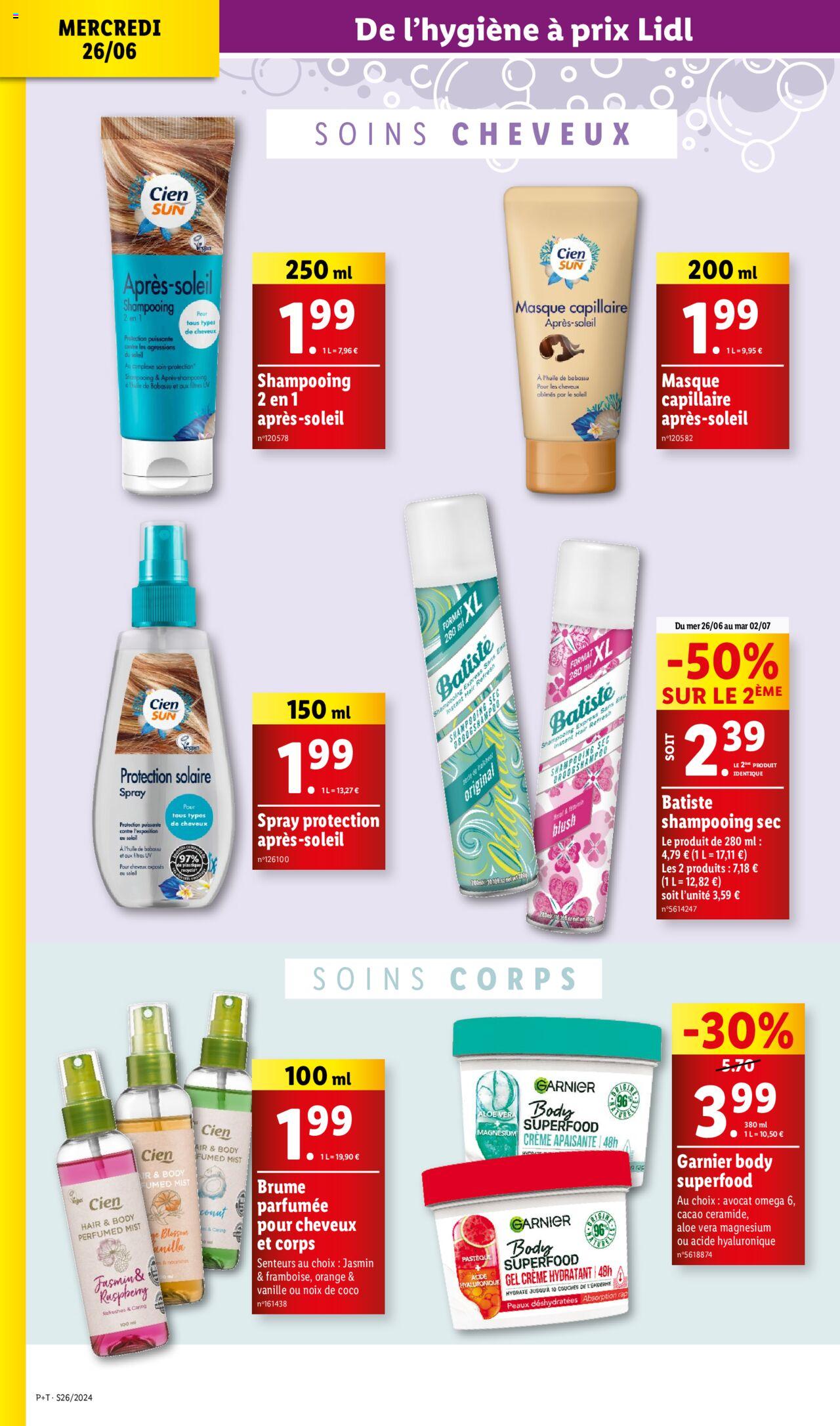Catalogue Lidl 26 Juin – 2 Juillet 2024 Page 42