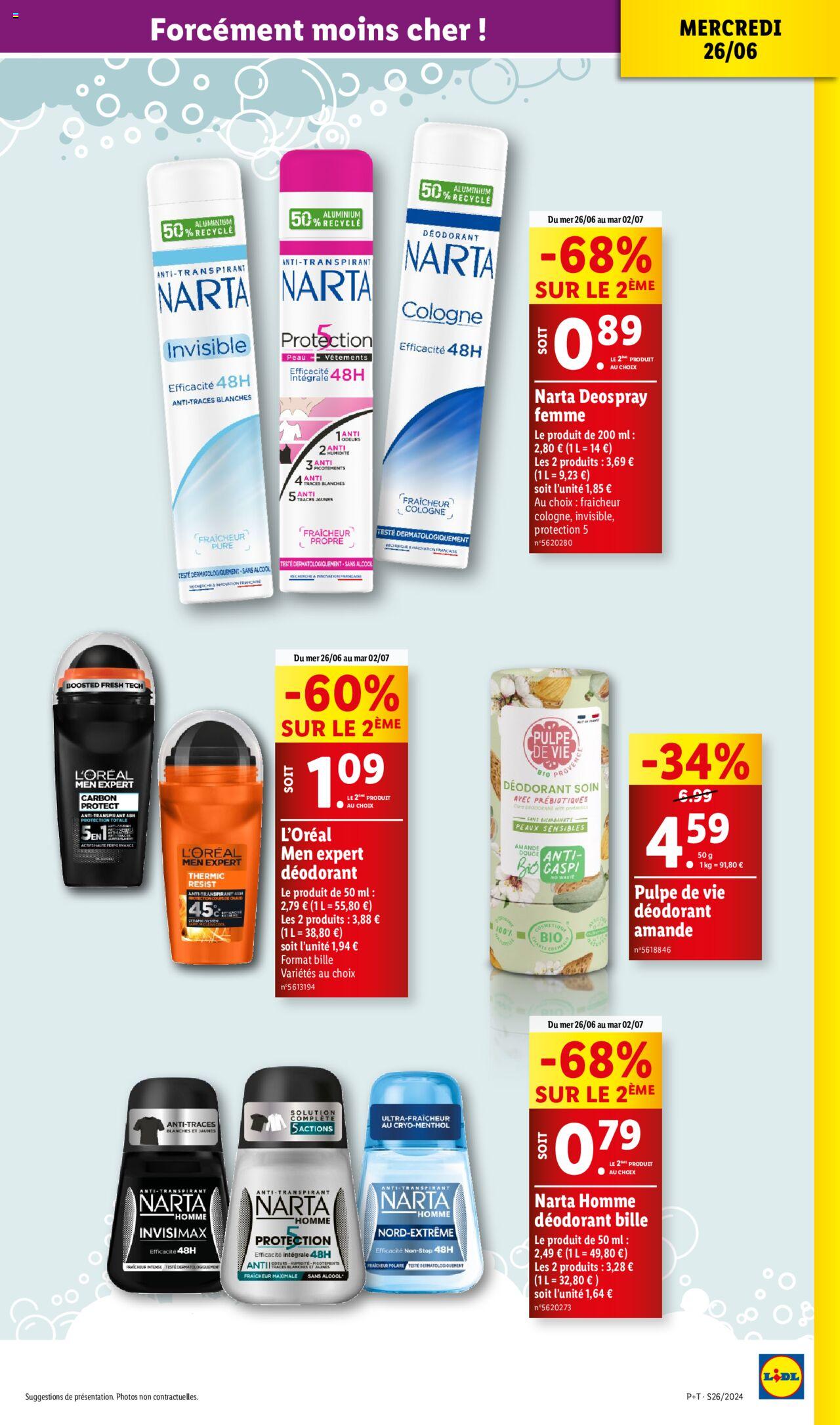Catalogue Lidl 26 Juin – 2 Juillet 2024 Page 45