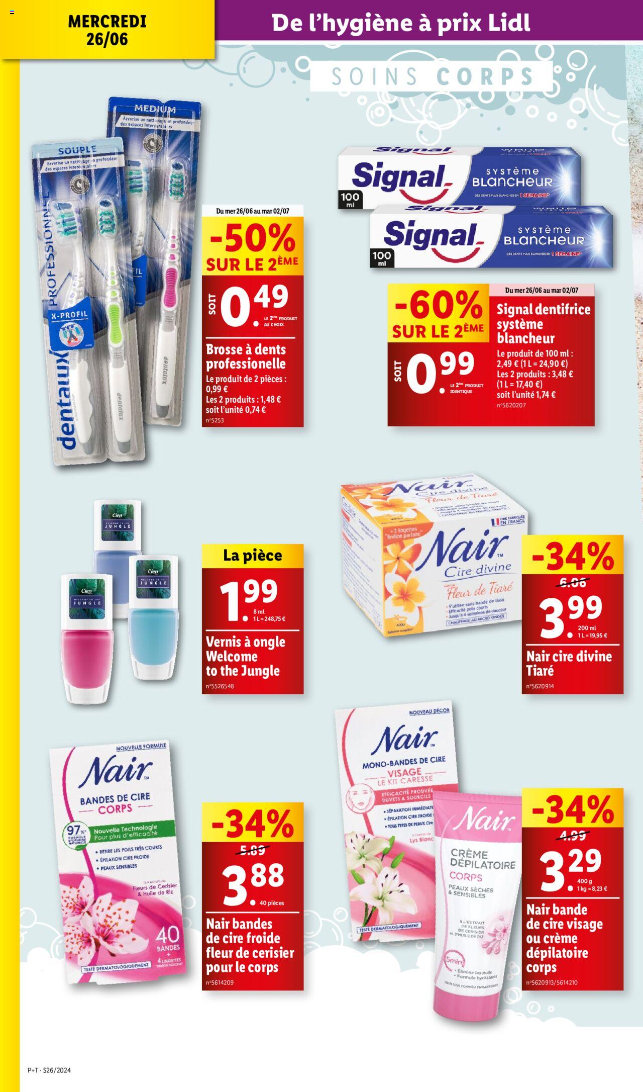 Catalogue Lidl 26 Juin – 2 Juillet 2024 Page 46