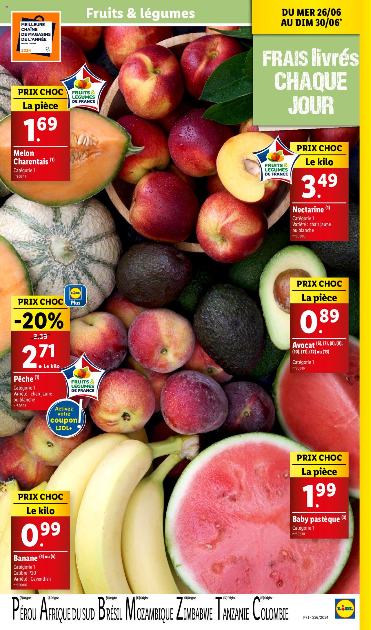 Catalogue Lidl 26 Juin – 2 Juillet 2024 Page 5