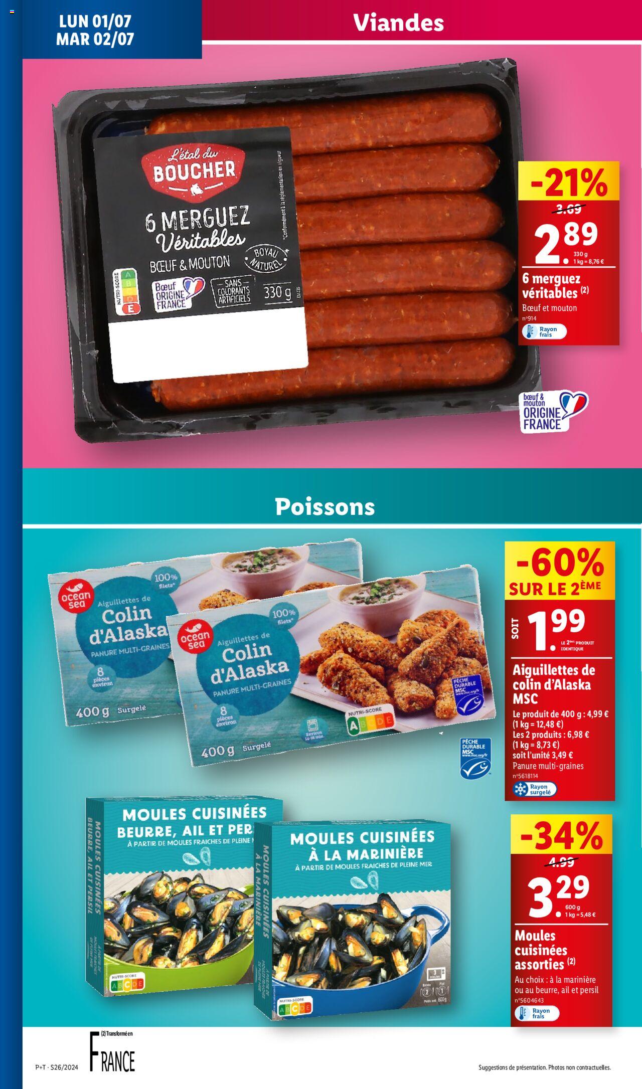 Catalogue Lidl 26 Juin – 2 Juillet 2024 Page 50
