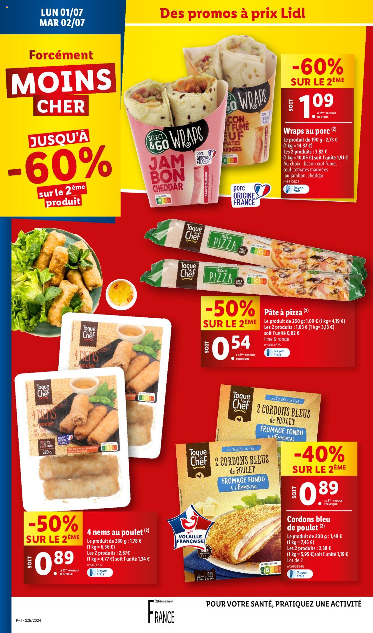 Catalogue Lidl 26 Juin – 2 Juillet 2024 Page 52