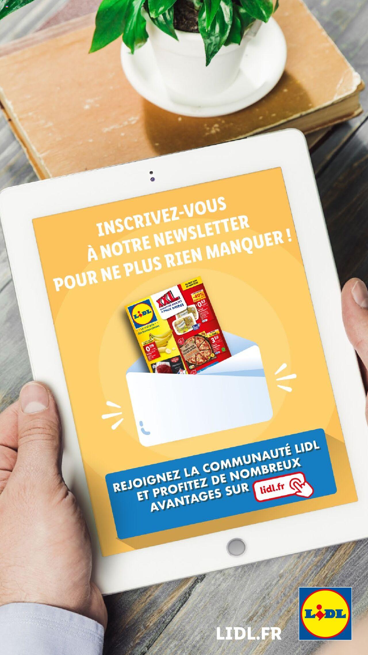 Catalogue Lidl 26 Juin – 2 Juillet 2024 Page 60