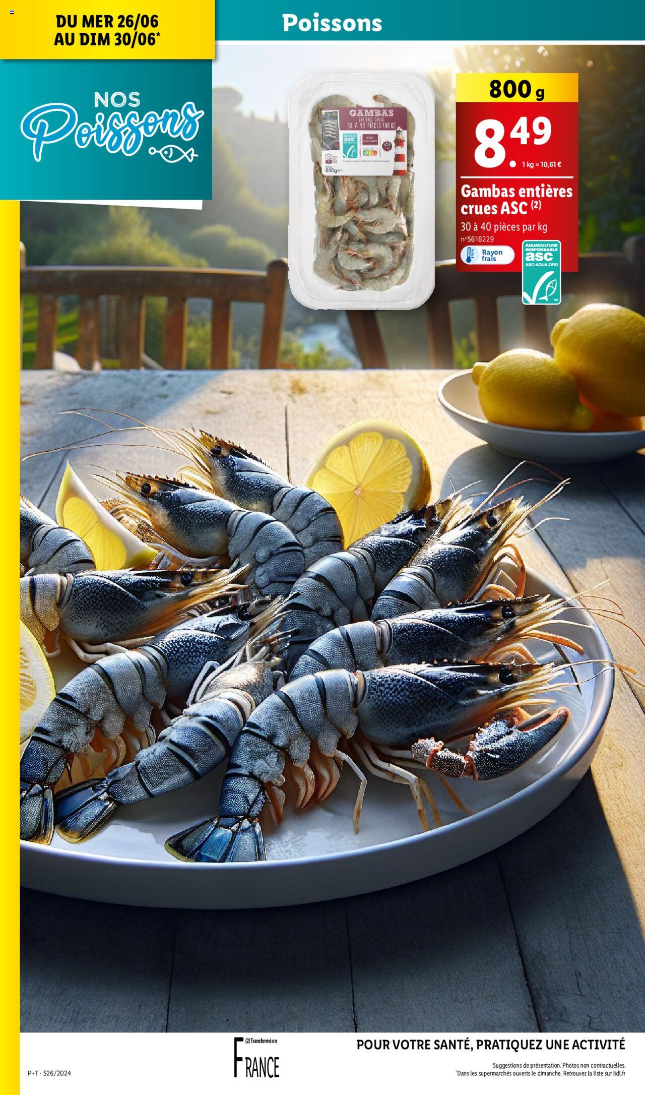 Catalogue Lidl 26 Juin – 2 Juillet 2024 Page 8