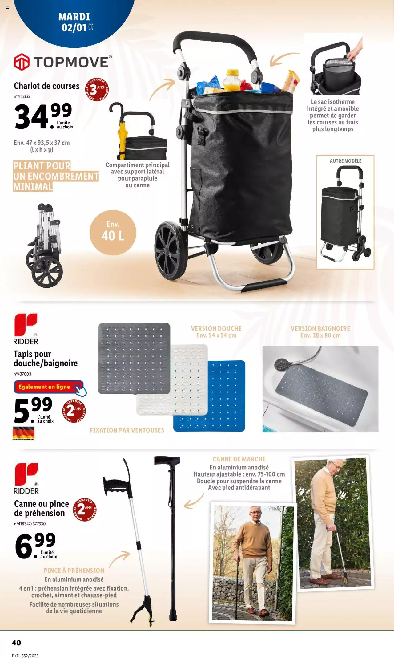 Catalogue Lidl 27 Dec – 2 Jan 2024 Page 40