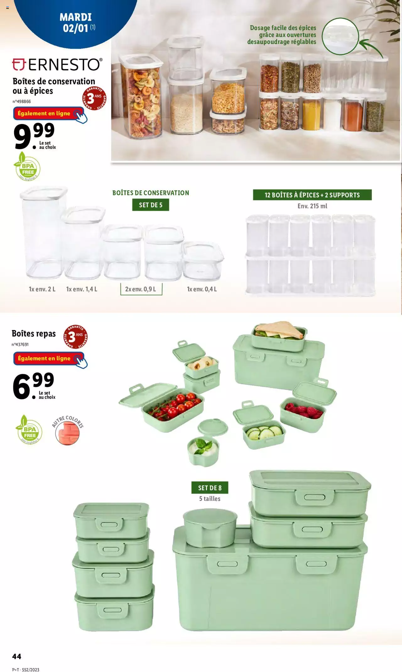 Catalogue Lidl 27 Dec – 2 Jan 2024 Page 44