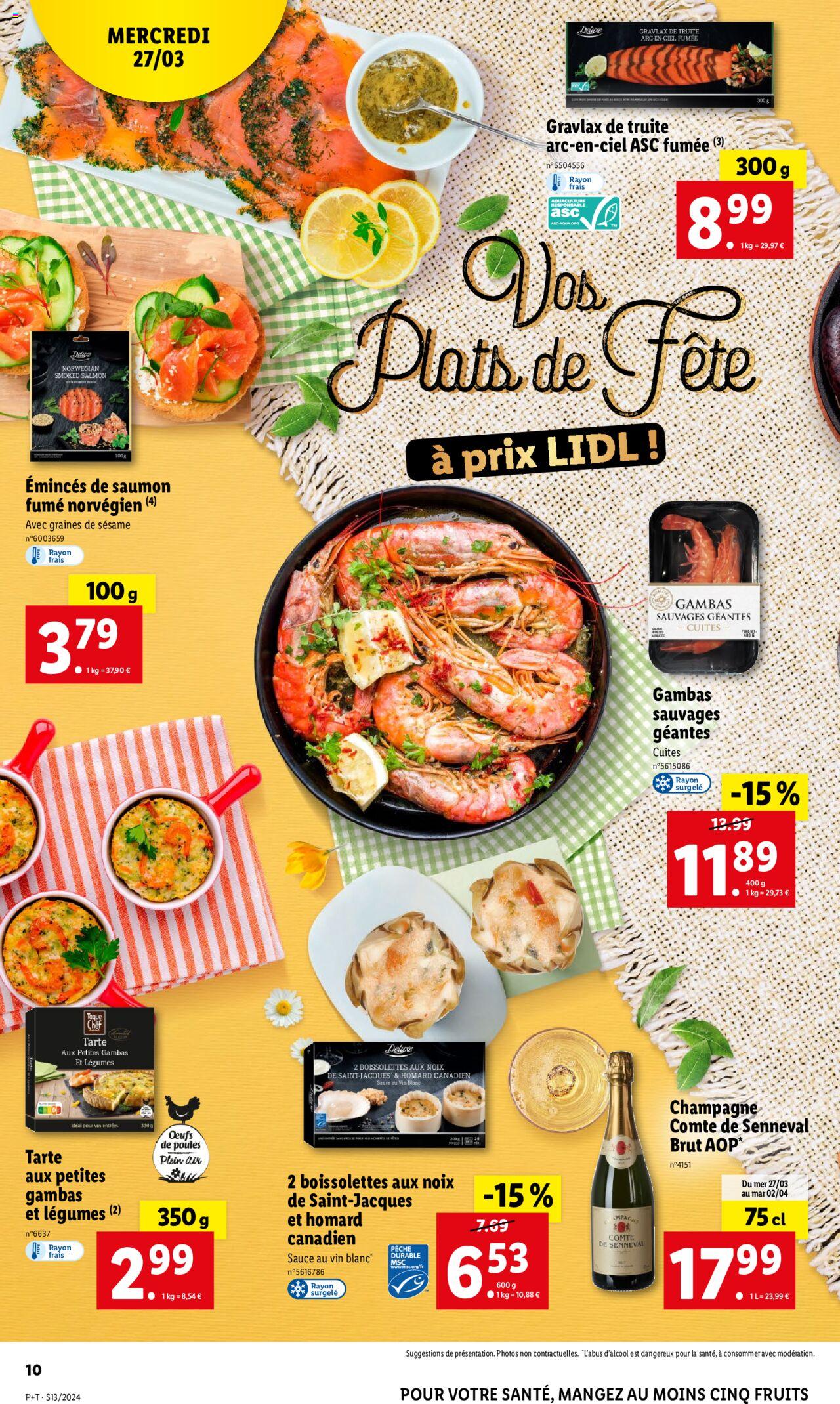 Catalogue Lidl 27 Mar – 2 Avr 2024 Page 10