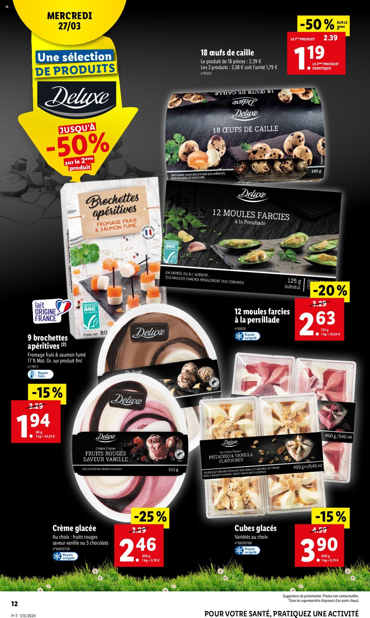 Catalogue Lidl 27 Mar – 2 Avr 2024 Page 12