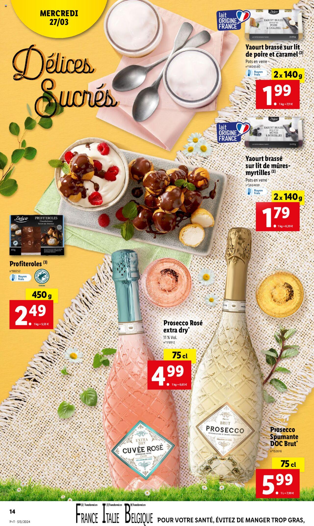 Catalogue Lidl 27 Mar – 2 Avr 2024 Page 14