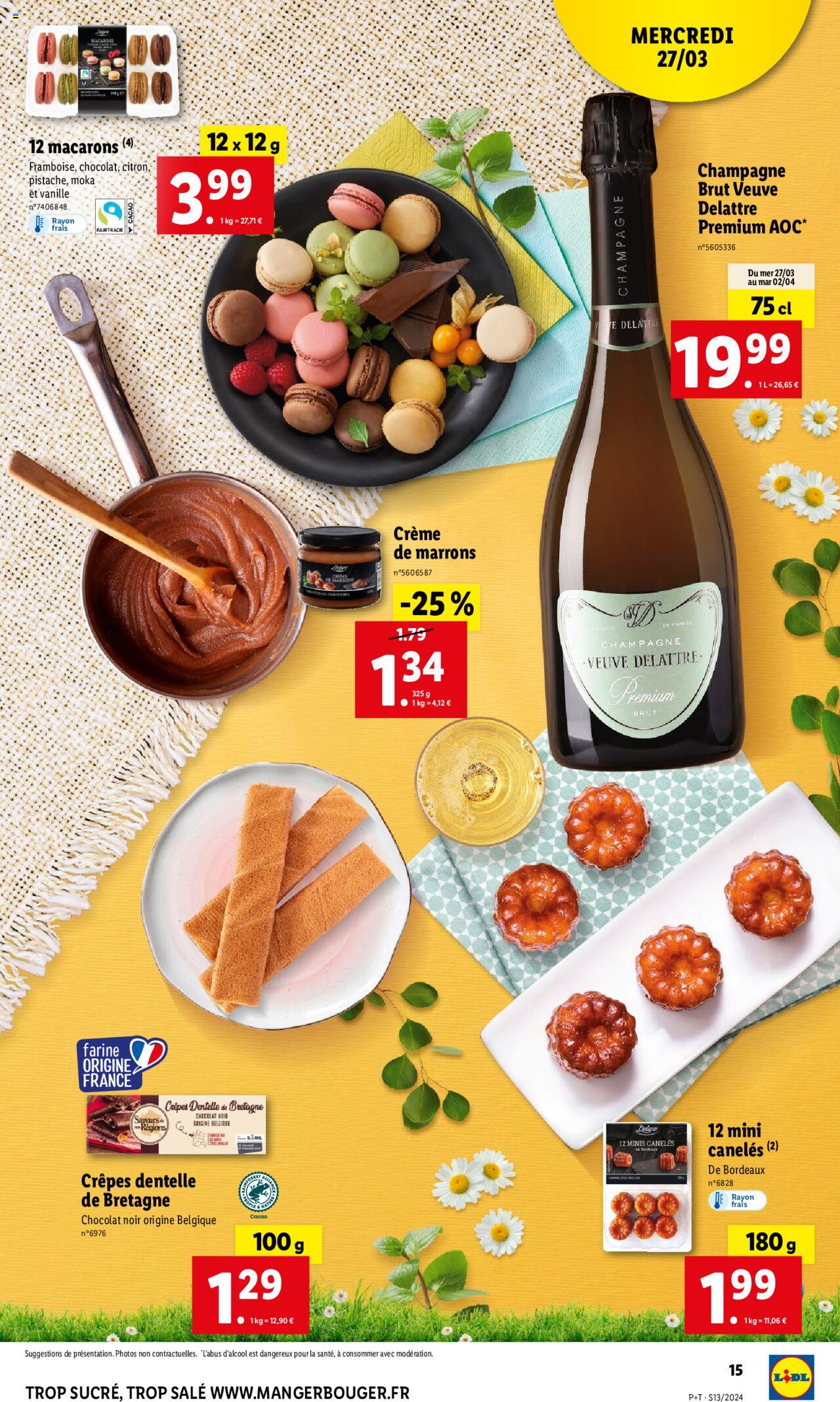 Catalogue Lidl 27 Mar – 2 Avr 2024 Page 15