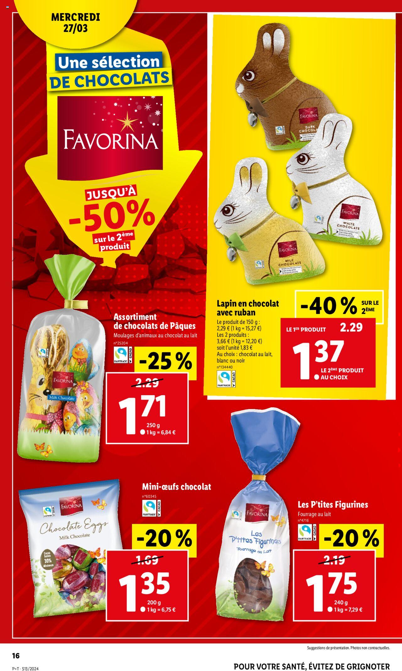 Catalogue Lidl 27 Mar – 2 Avr 2024 Page 16