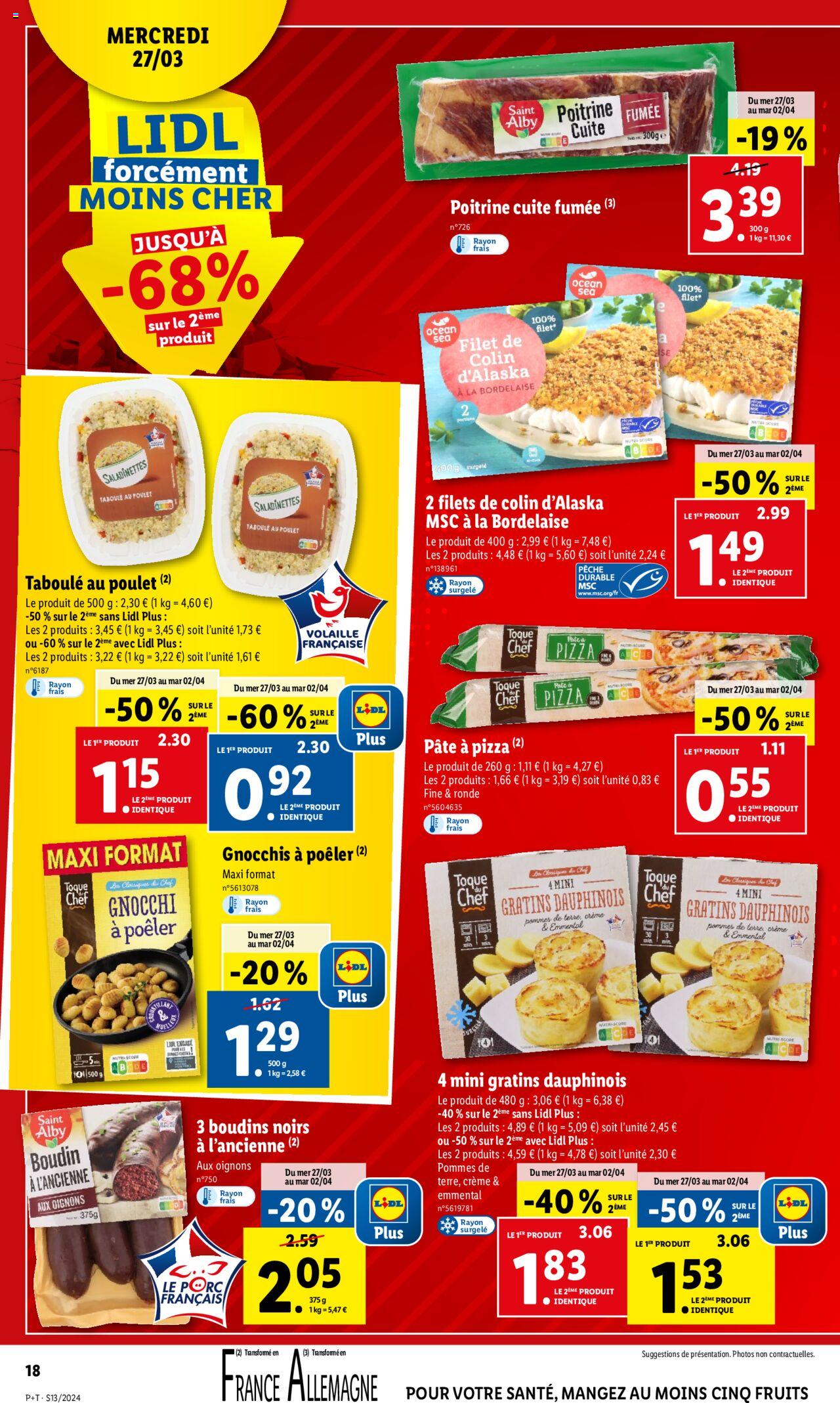 Catalogue Lidl 27 Mar – 2 Avr 2024 Page 18