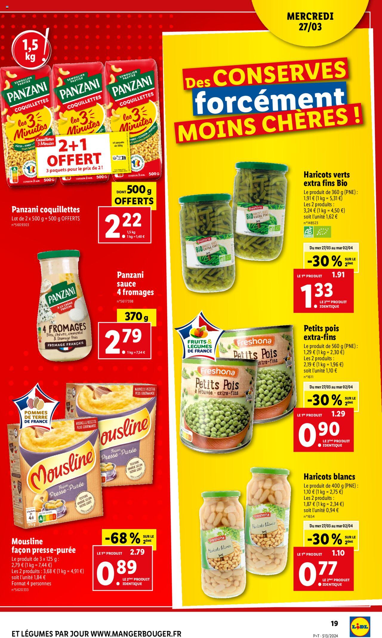 Catalogue Lidl 27 Mar – 2 Avr 2024 Page 19