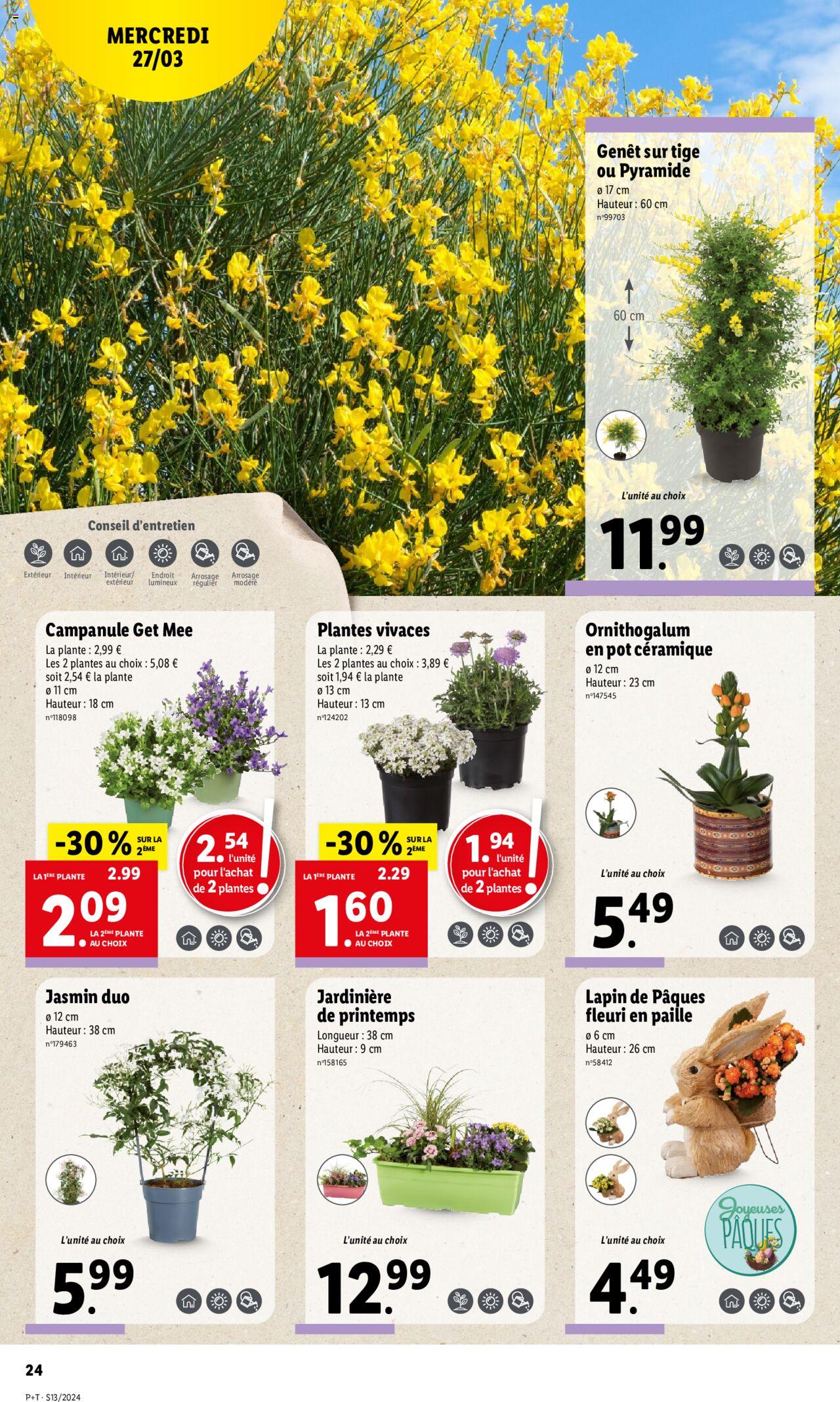 Catalogue Lidl 27 Mar – 2 Avr 2024 Page 24