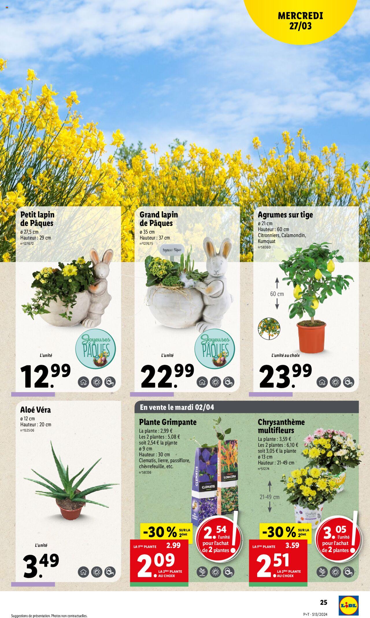 Catalogue Lidl 27 Mar – 2 Avr 2024 Page 25