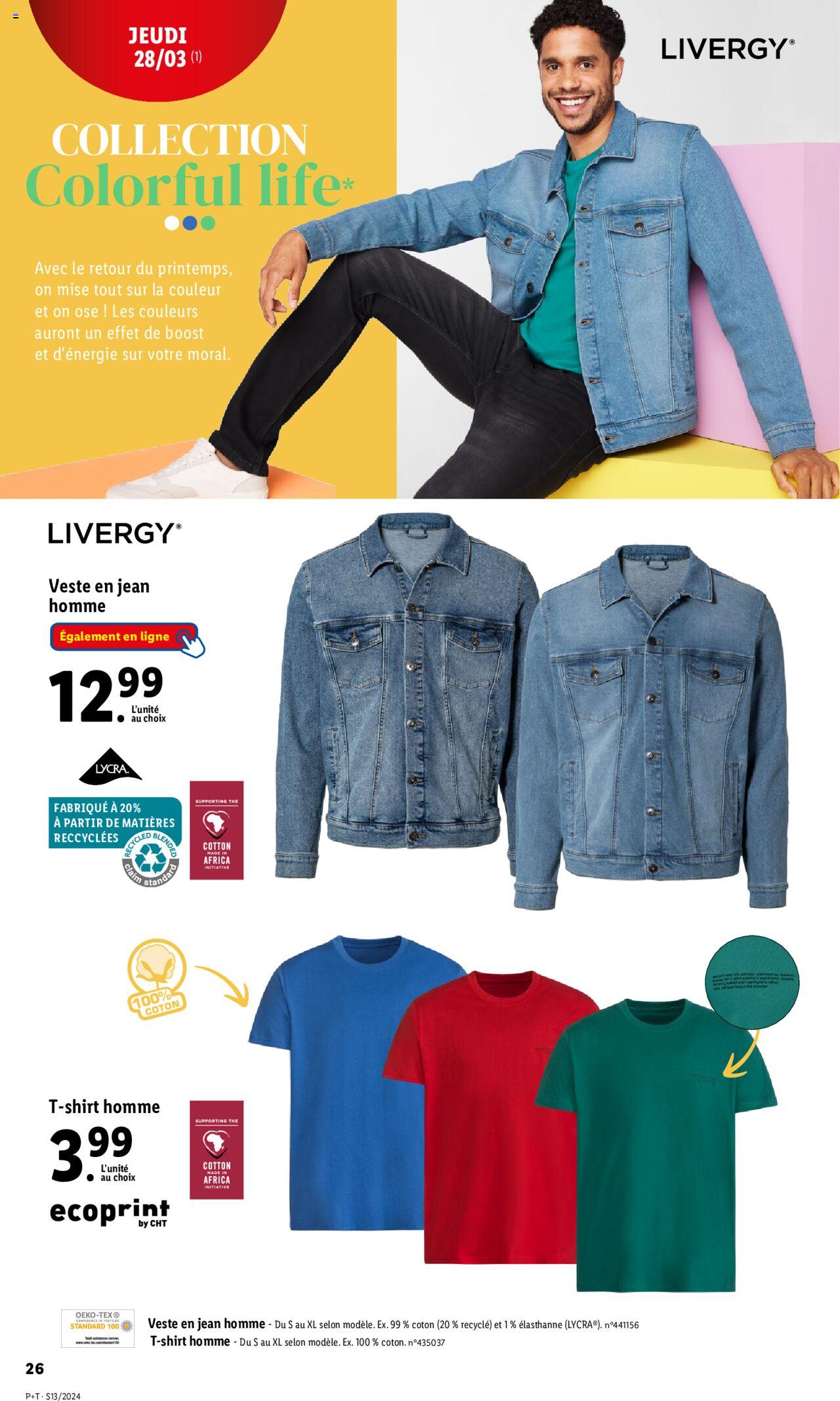 Catalogue Lidl 27 Mar – 2 Avr 2024 Page 26