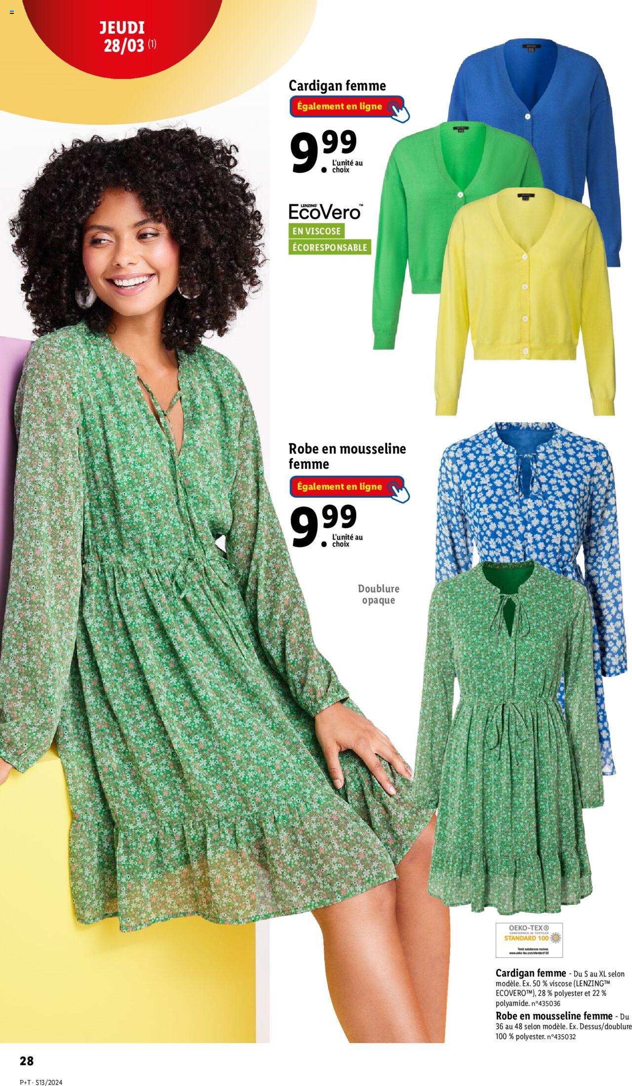 Catalogue Lidl 27 Mar – 2 Avr 2024 Page 28