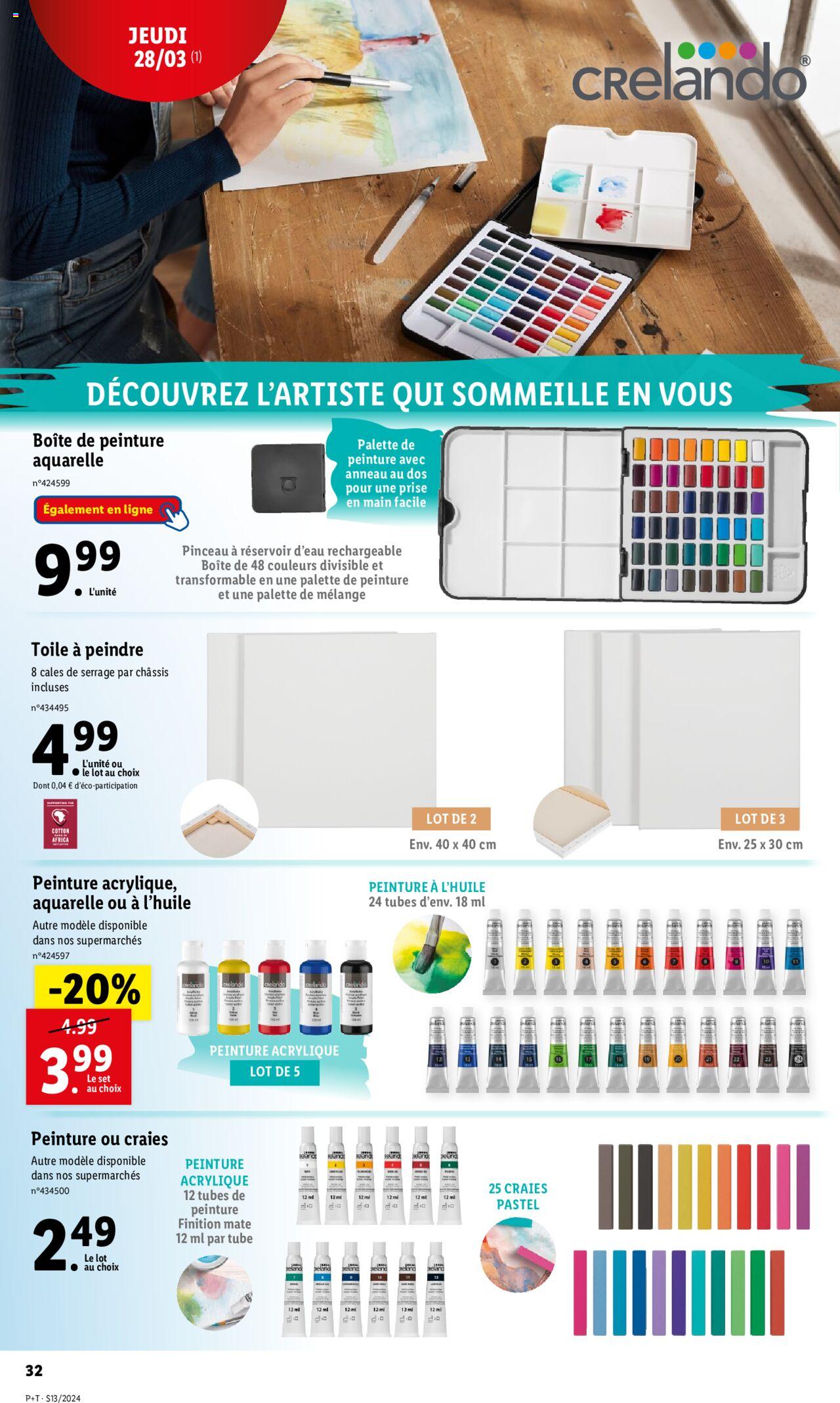 Catalogue Lidl 27 Mar – 2 Avr 2024 Page 32