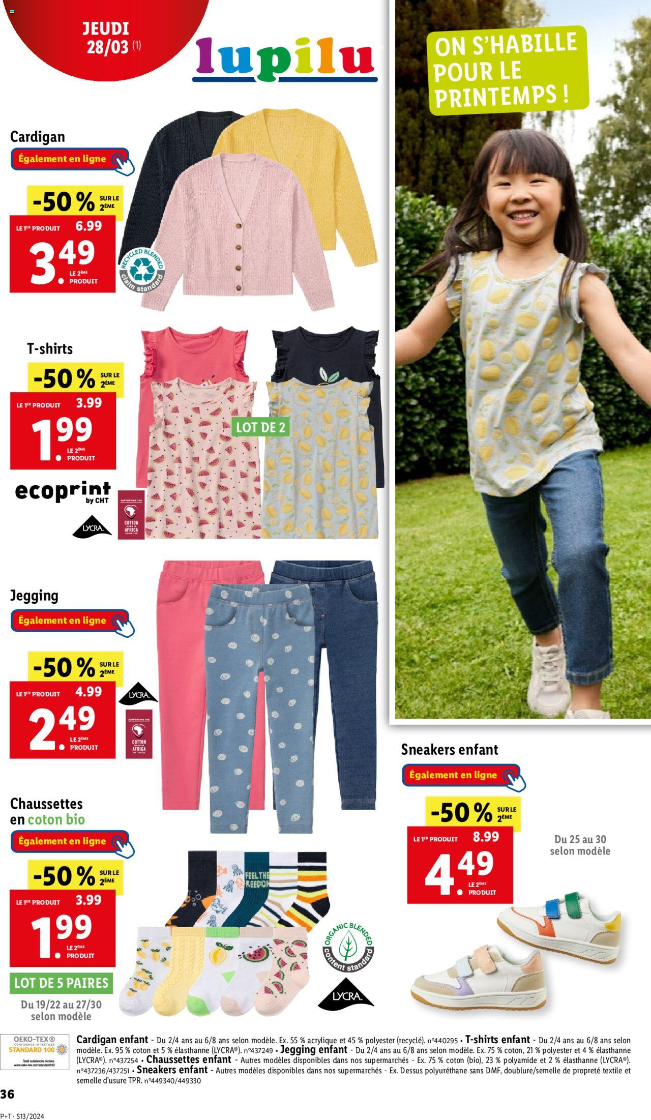 Catalogue Lidl 27 Mar – 2 Avr 2024 Page 36