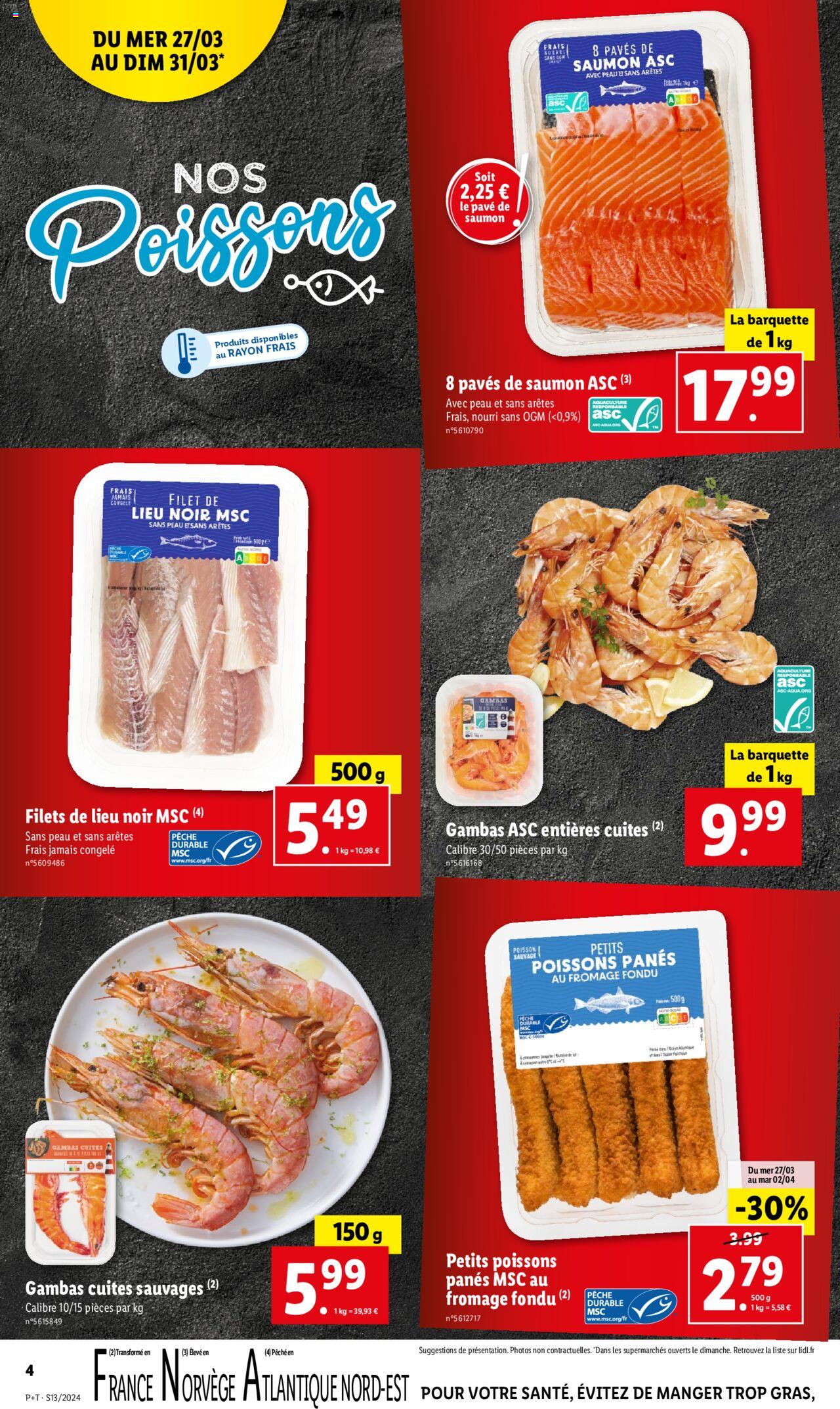 Catalogue Lidl 27 Mar – 2 Avr 2024 Page 4